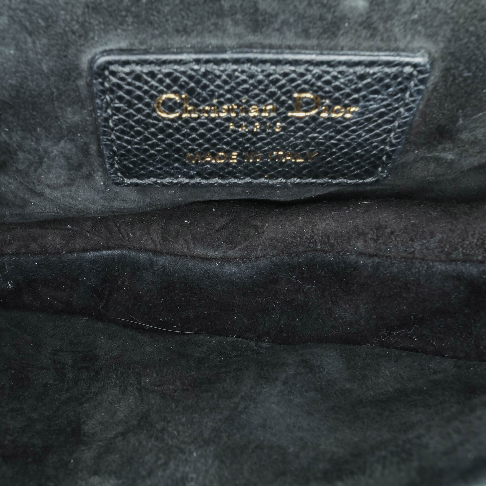 Dior Mini Grained Calfskin Saddle - image 4