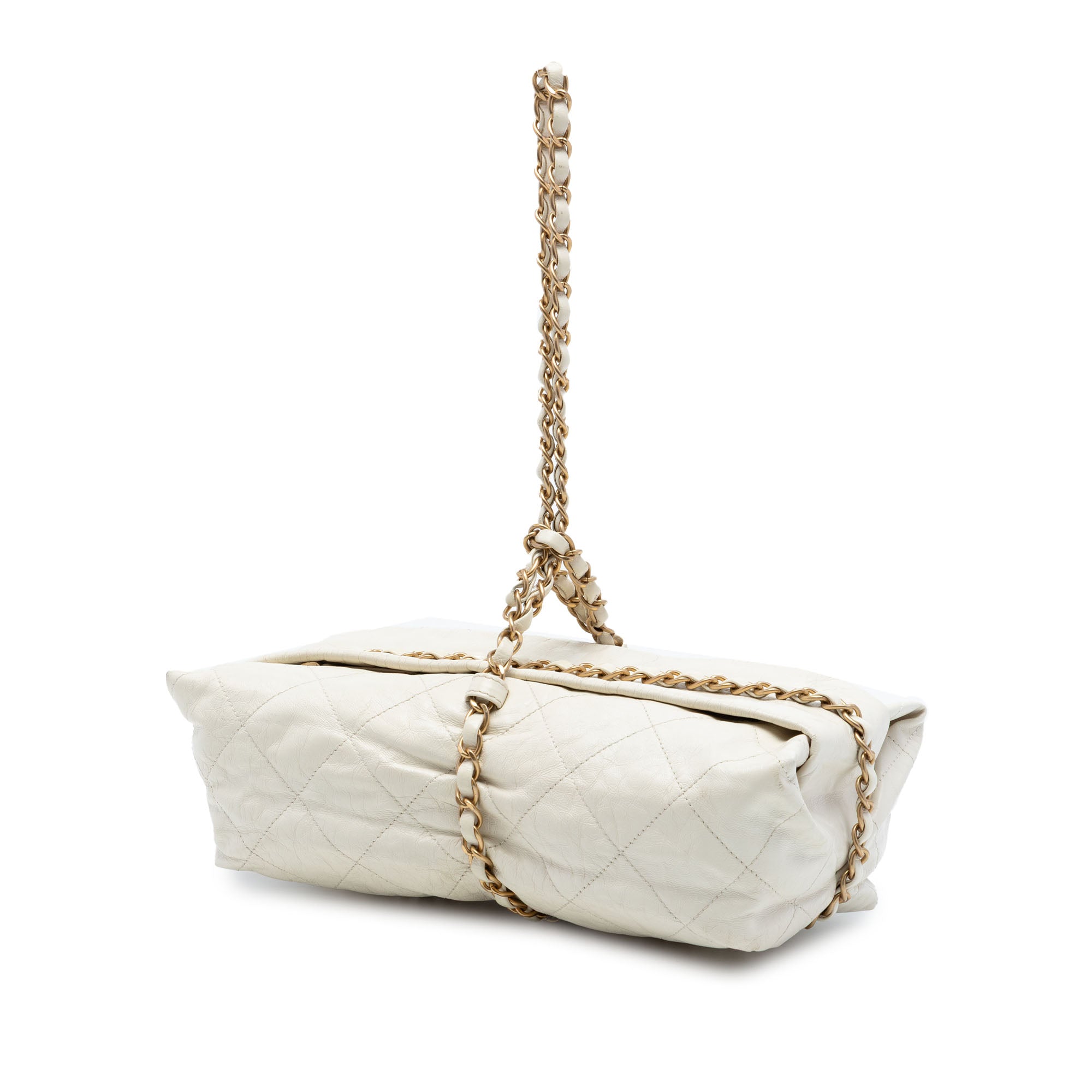 Chanel Quilted Calfskin Midnight Swim Baluchon Bag - image 2