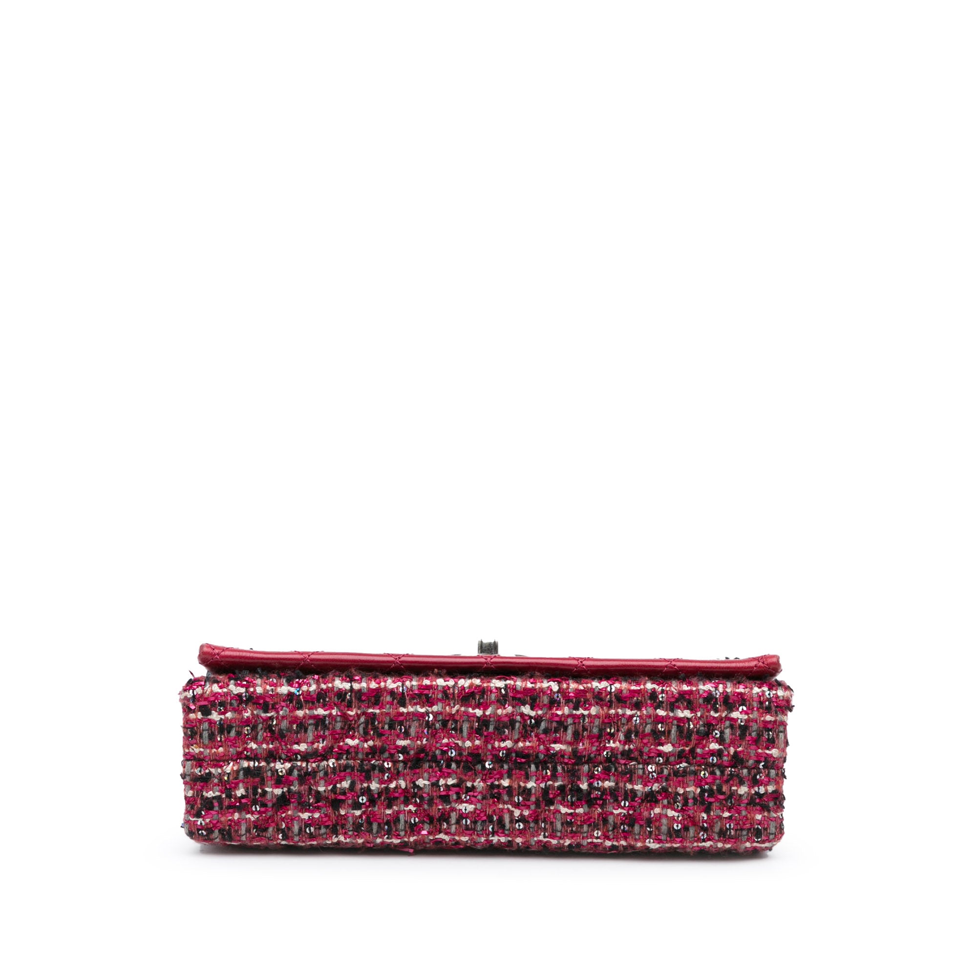 Chanel CC Lambskin and Tweed Flap - image 3