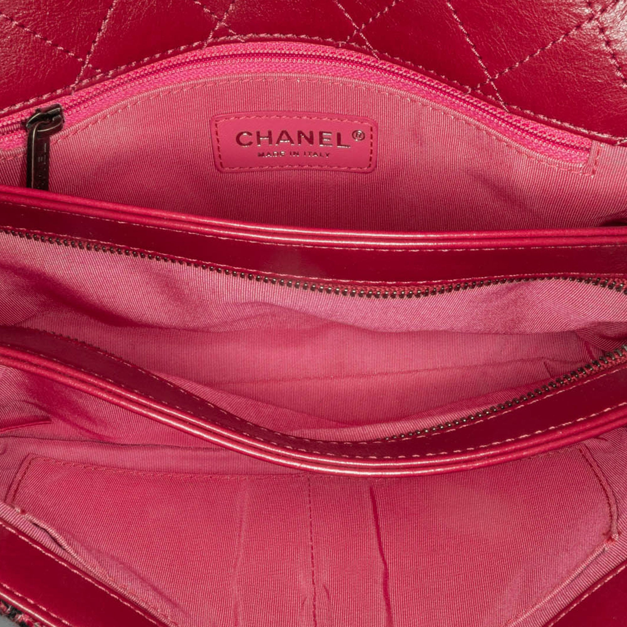 Chanel CC Lambskin and Tweed Flap - image 4