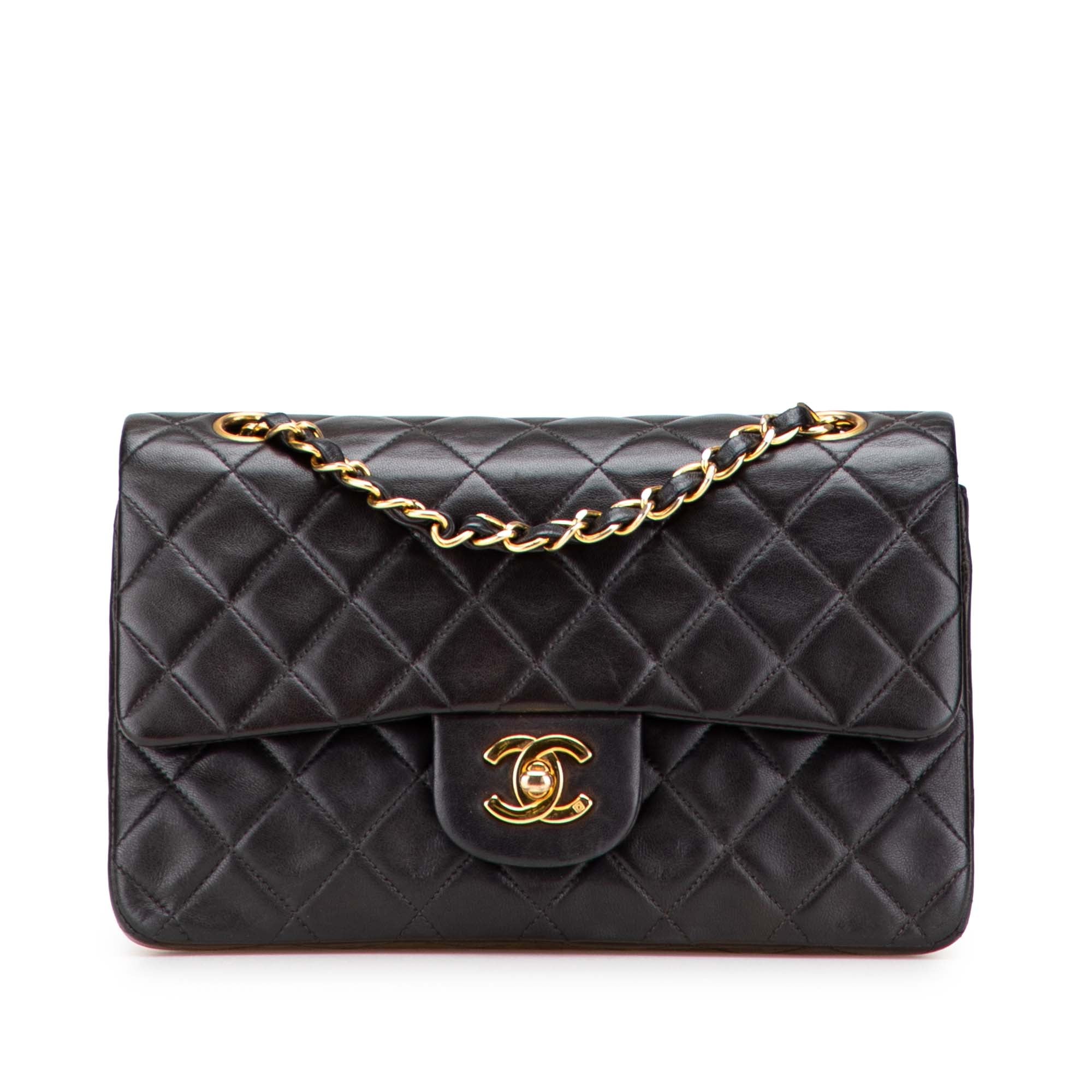 Chanel Small Classic Lambskin Double Flap - image 1