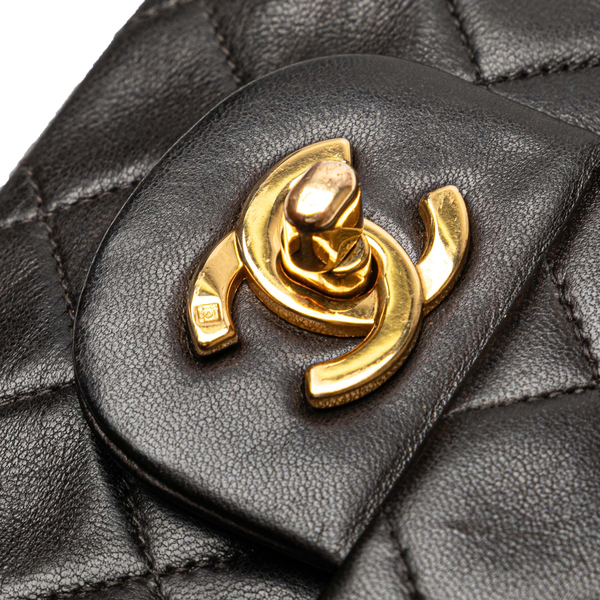 Chanel Small Classic Lambskin Double Flap - image 8