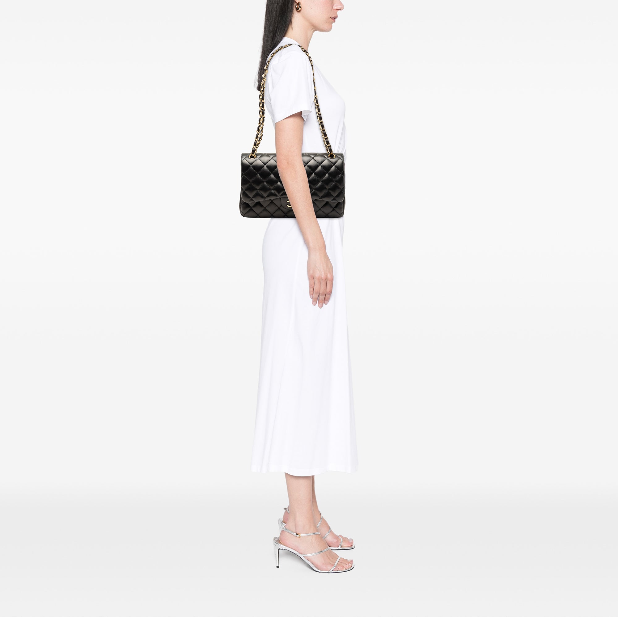 Chanel Jumbo Classic Lambskin Double Flap - image 7