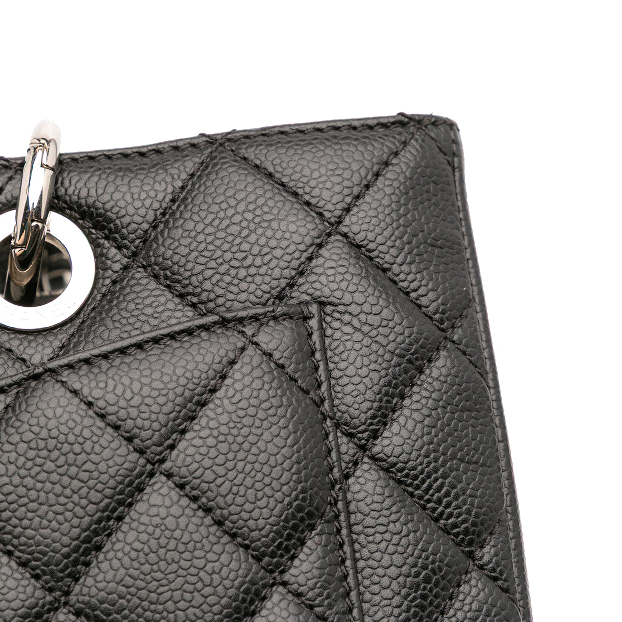 Chanel Caviar Grand Shopping Tote - image 11