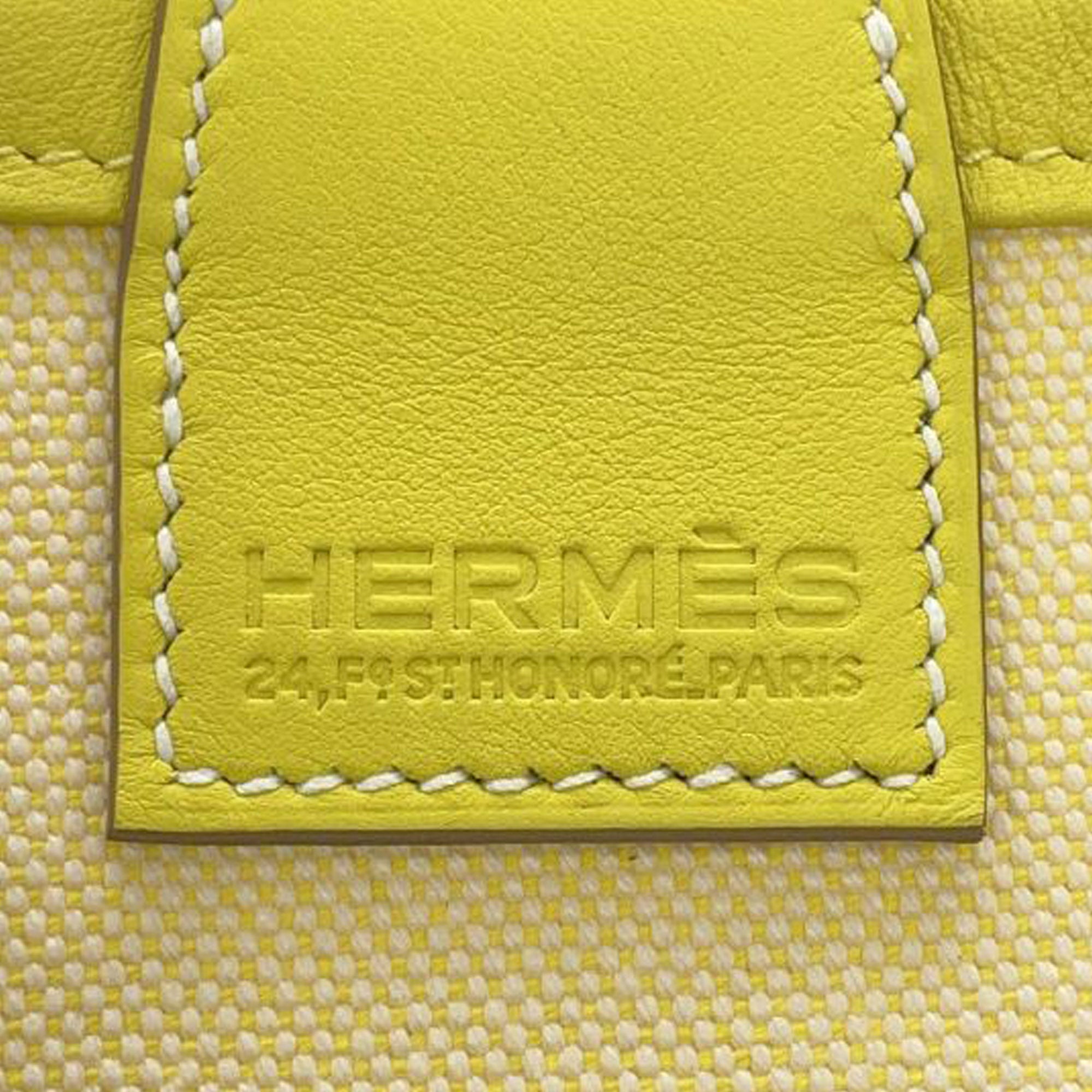 Hermès Toile Sac Steeple 25 - image 5