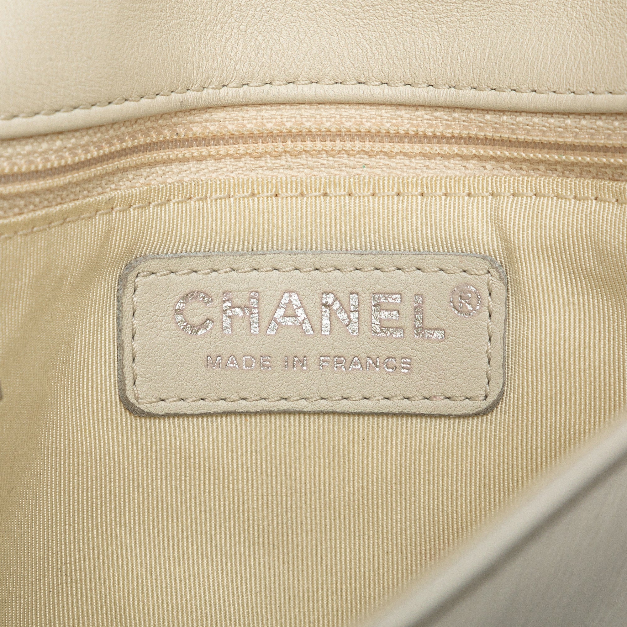 Chanel Mini Quilted Lambskin and Metallic Trim Elementary Chic Flap - image 5