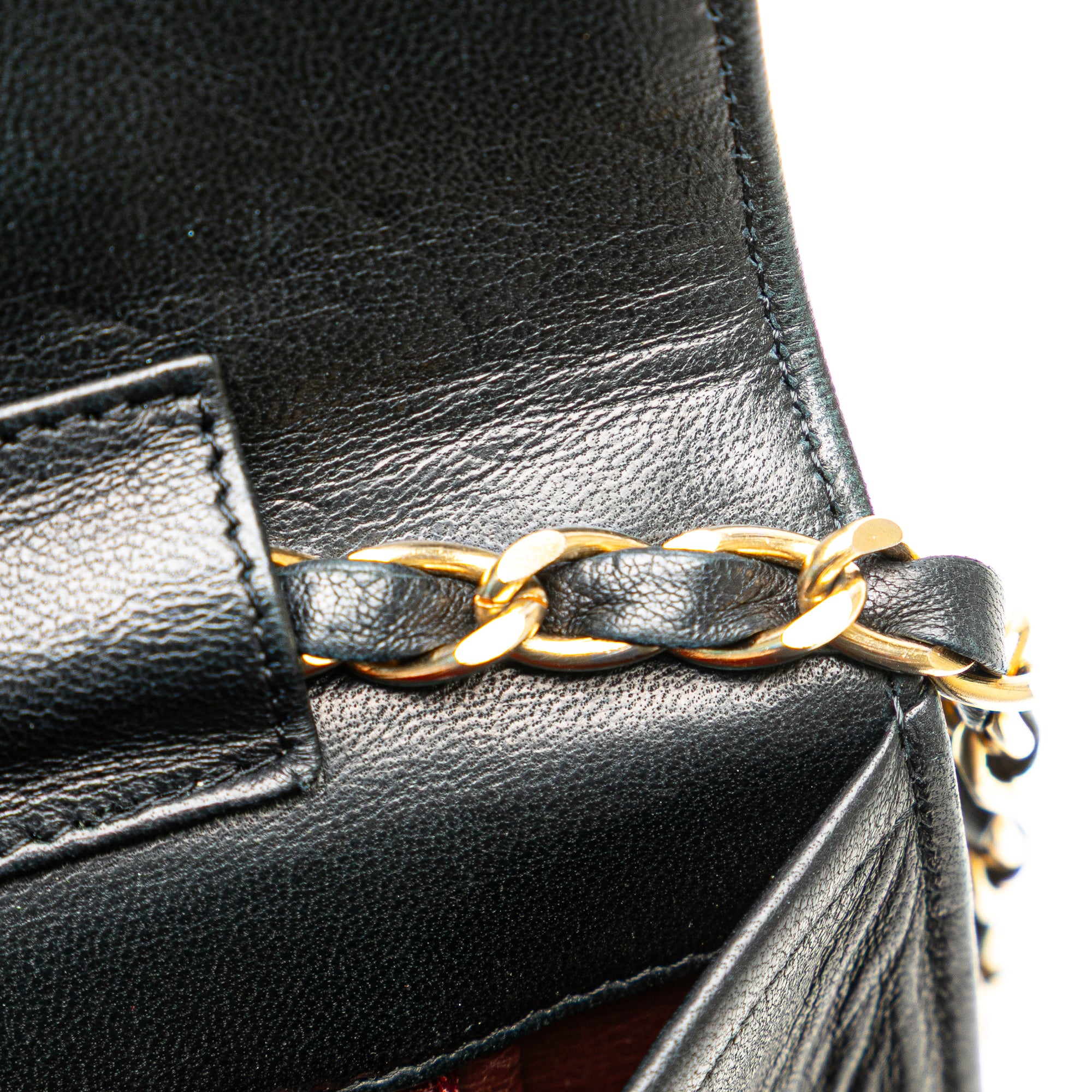 Chanel CC Quilted Lambskin Single Flap - image 11