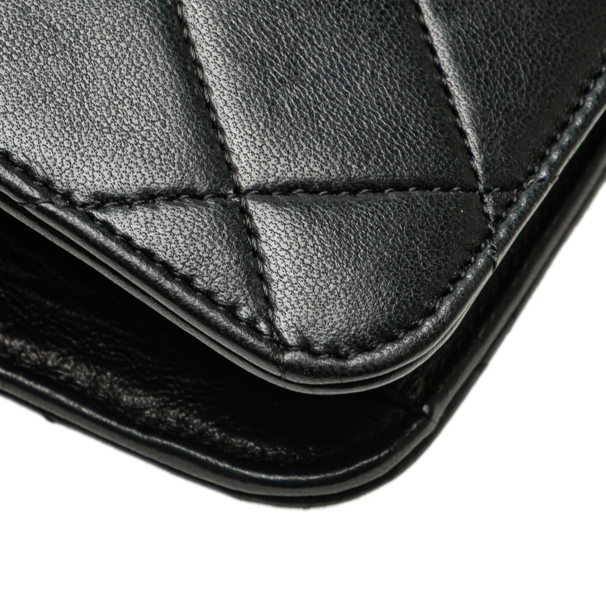 Chanel CC Quilted Lambskin Single Flap - image 12
