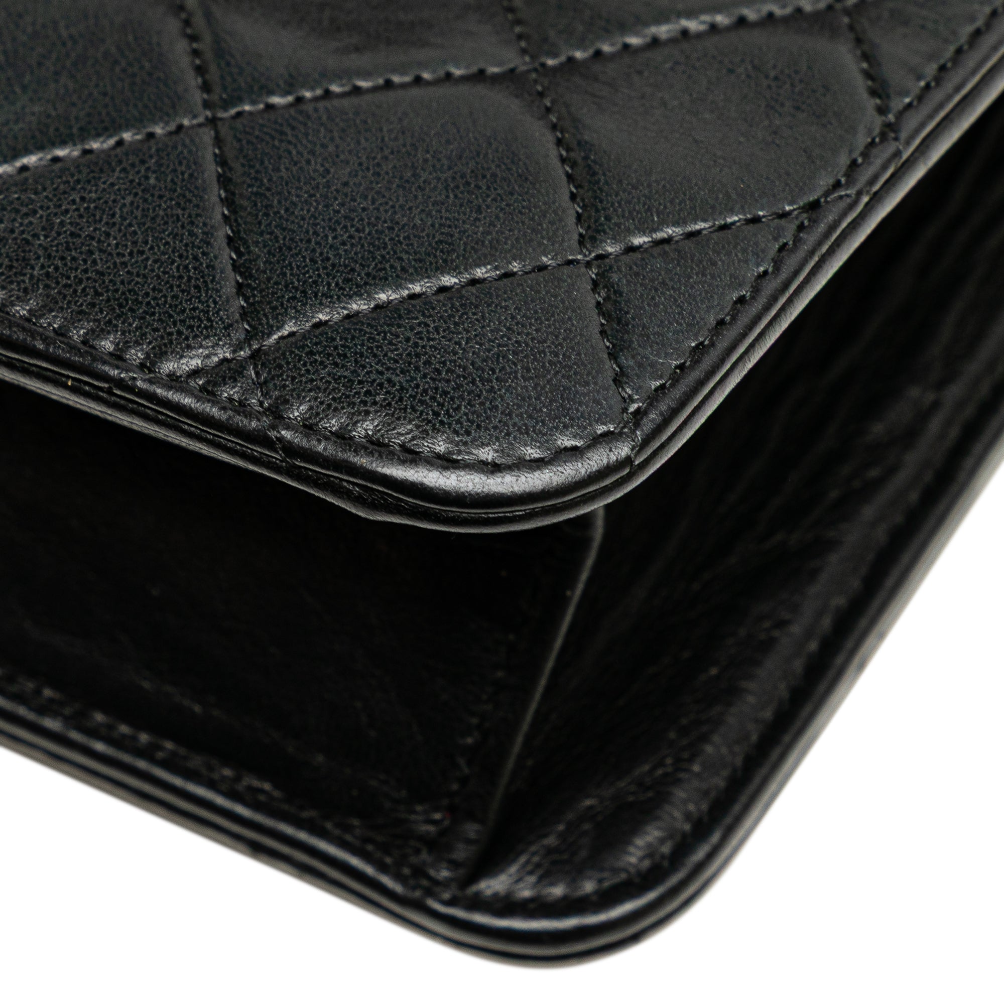 Chanel CC Quilted Lambskin Single Flap - image 13