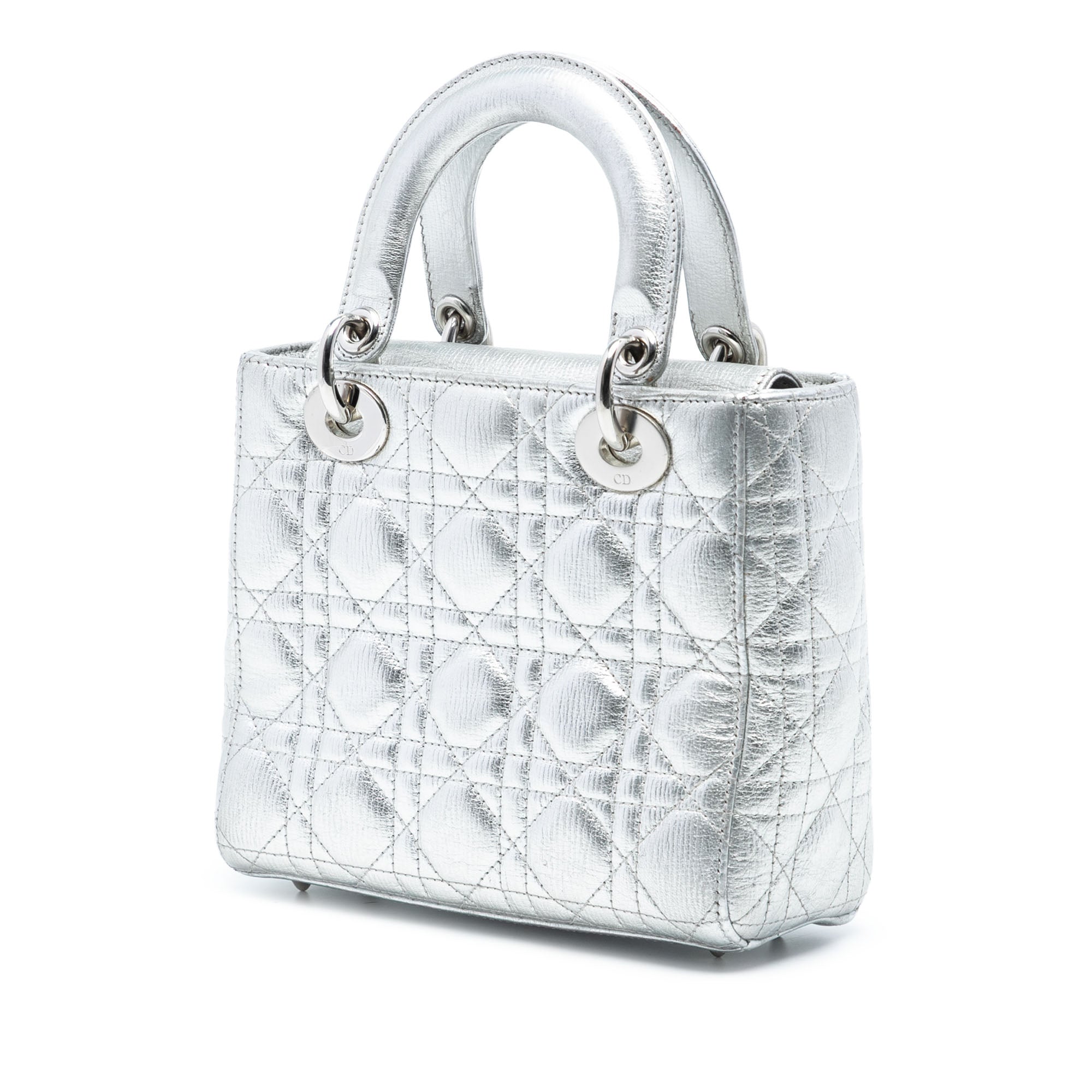 Dior Small Metallic Grained Calfskin Cannage My ABCDior Lady Dior - image 2