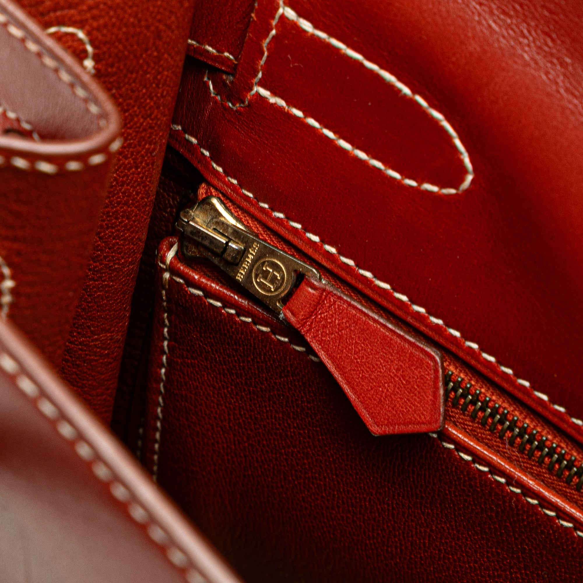 Hermès Box Calf Kelly Retourne 32 - image 8