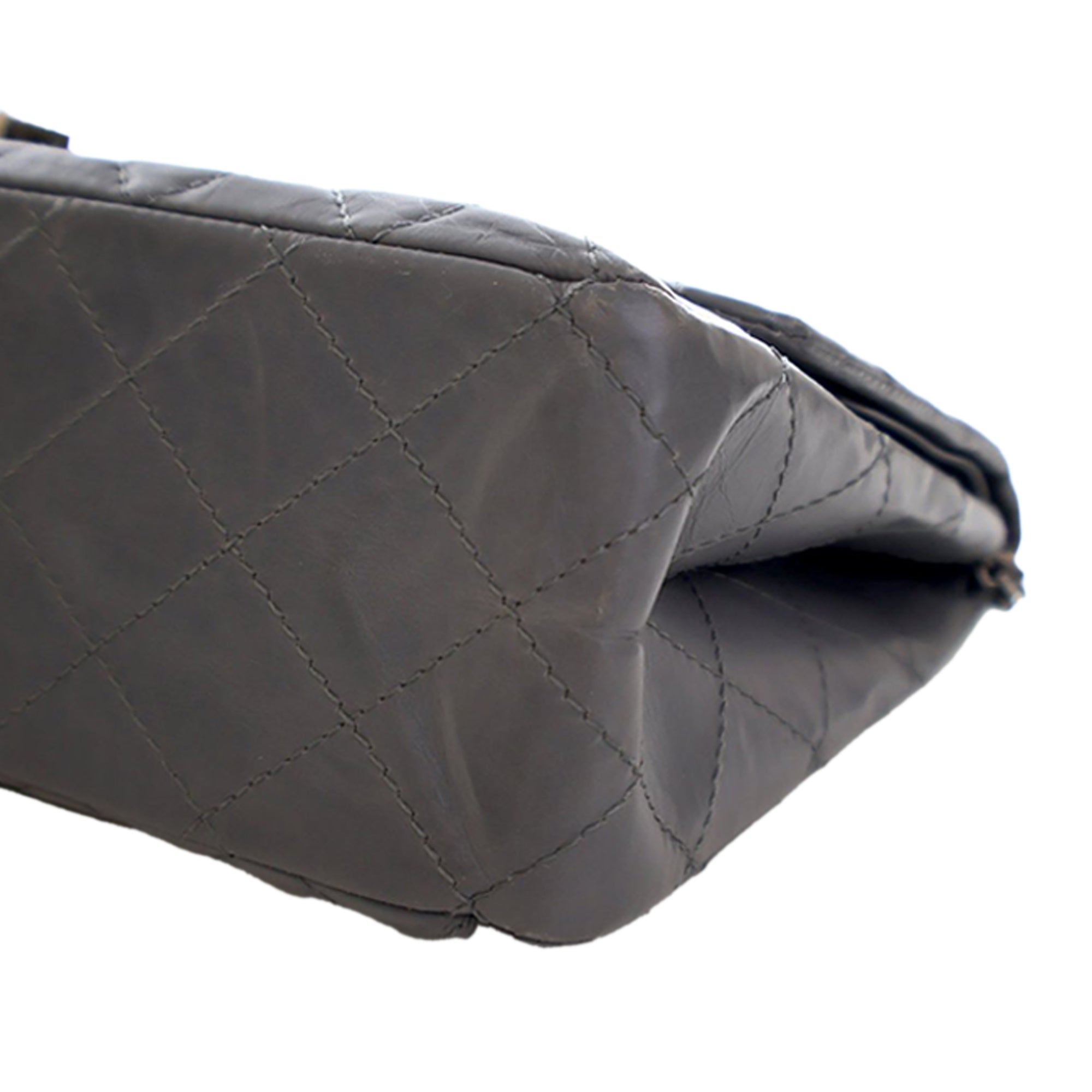 Chanel Quilted Aged Calfskin Reissue 2.55 Double Flap 227 - image 12