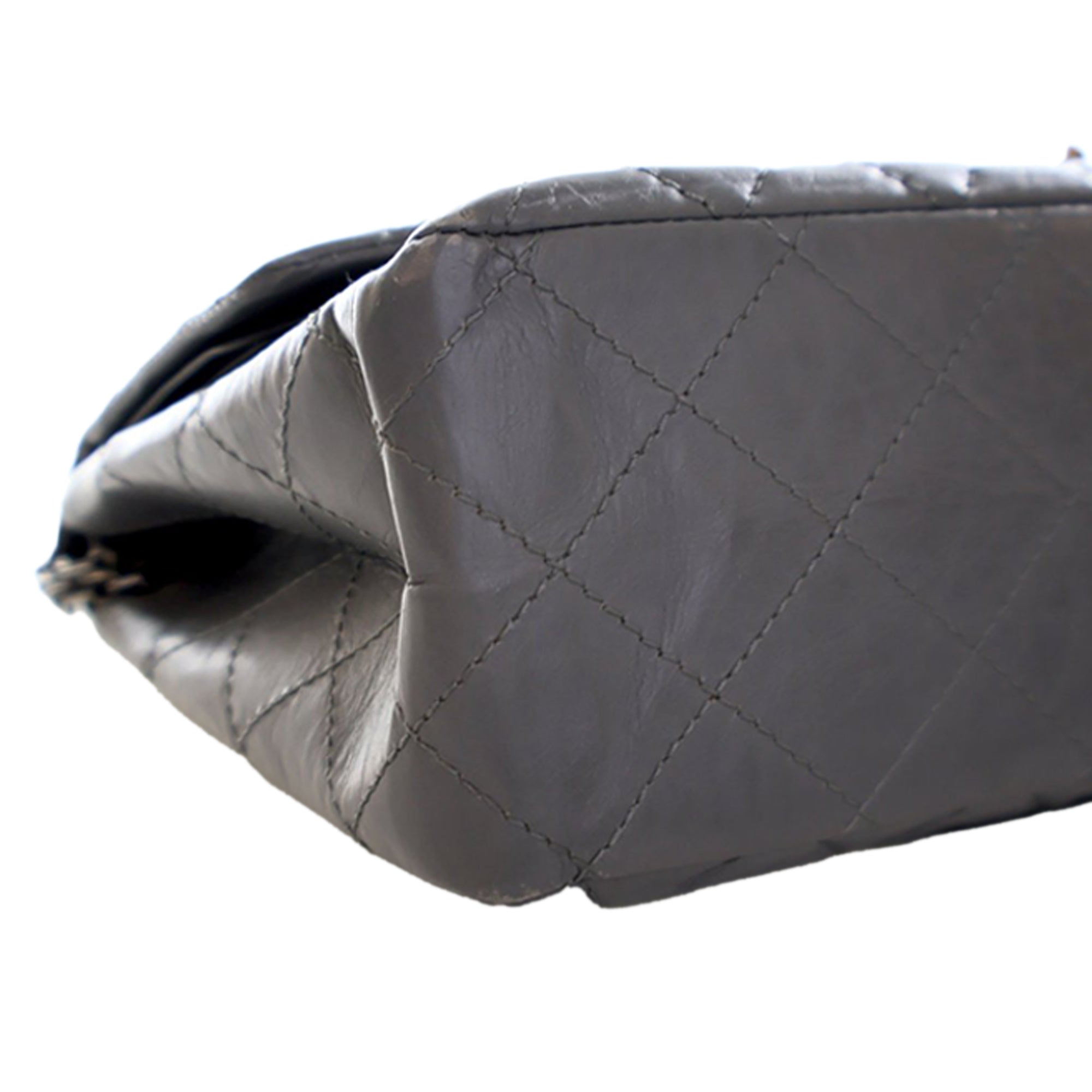 Chanel Quilted Aged Calfskin Reissue 2.55 Double Flap 227 - image 13
