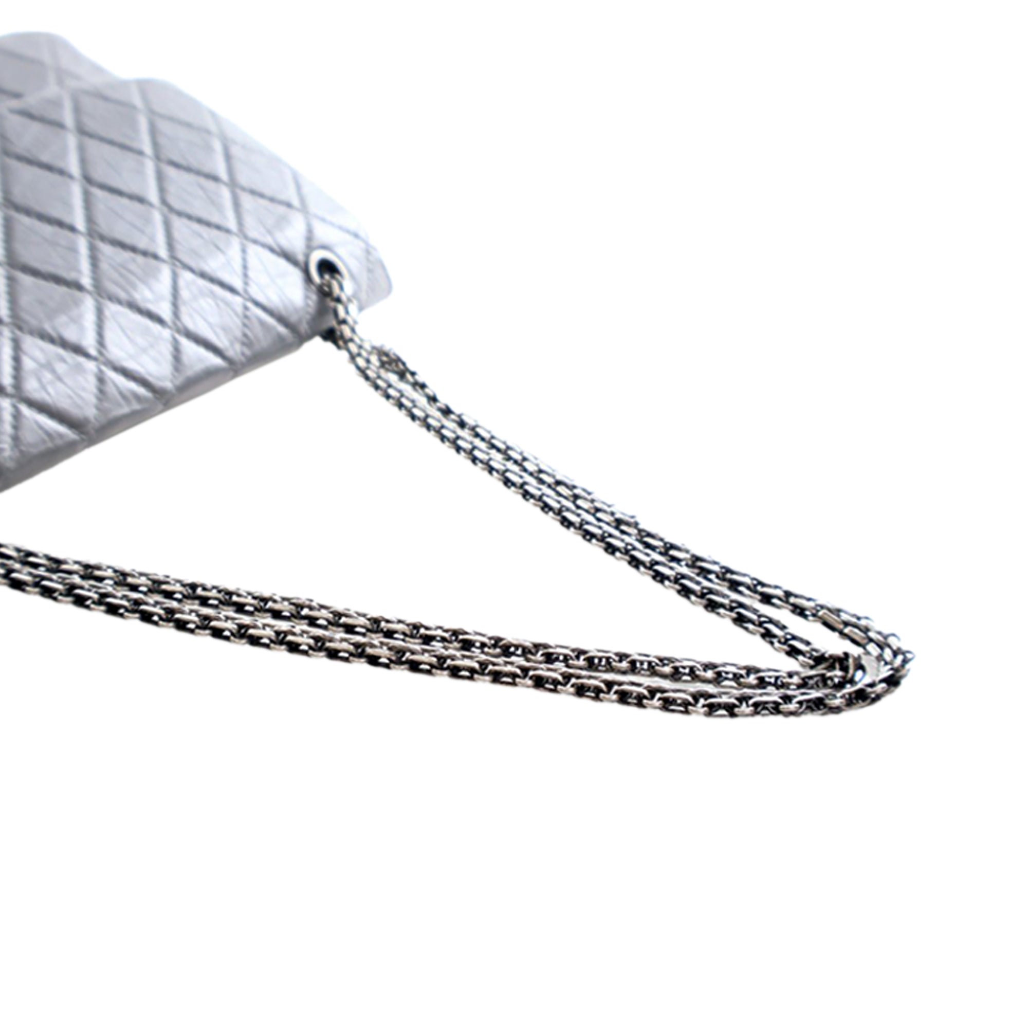 Chanel Quilted Aged Calfskin Reissue 2.55 Double Flap 227 - image 14