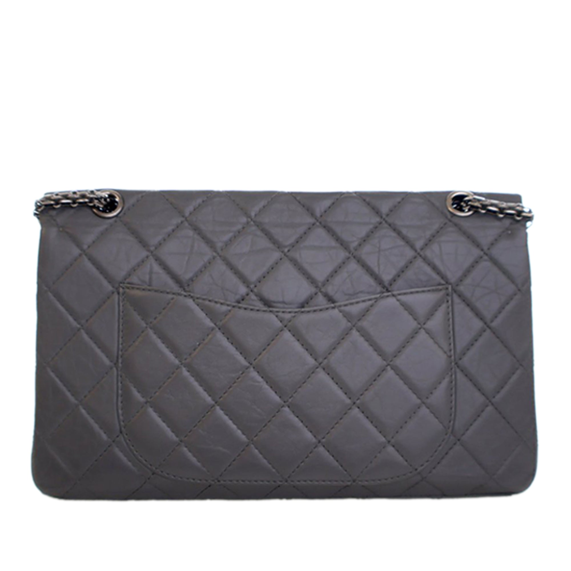 Chanel Quilted Aged Calfskin Reissue 2.55 Double Flap 227 - image 4