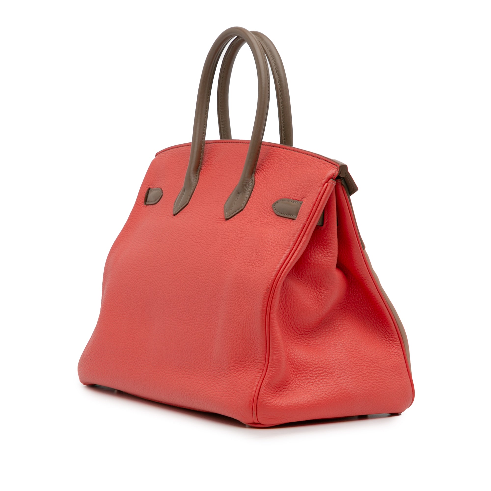 Hermès Tricolor Clemence and Swift Birkin Cascade Retourne 35 - image 2