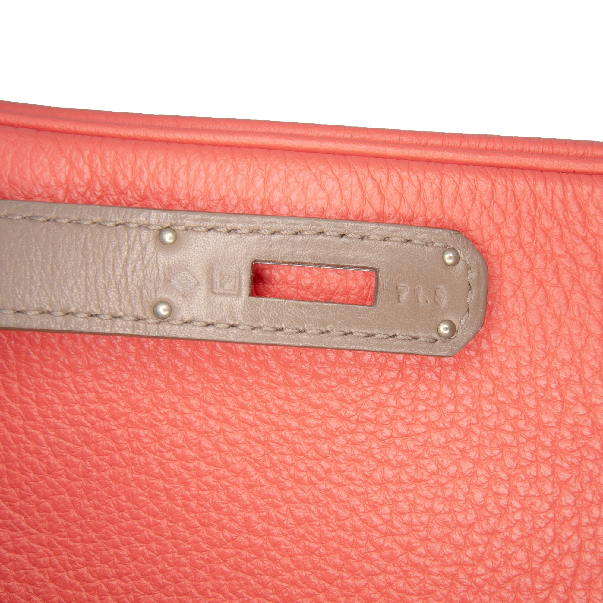 Hermès Tricolor Clemence and Swift Birkin Cascade Retourne 35 - image 6