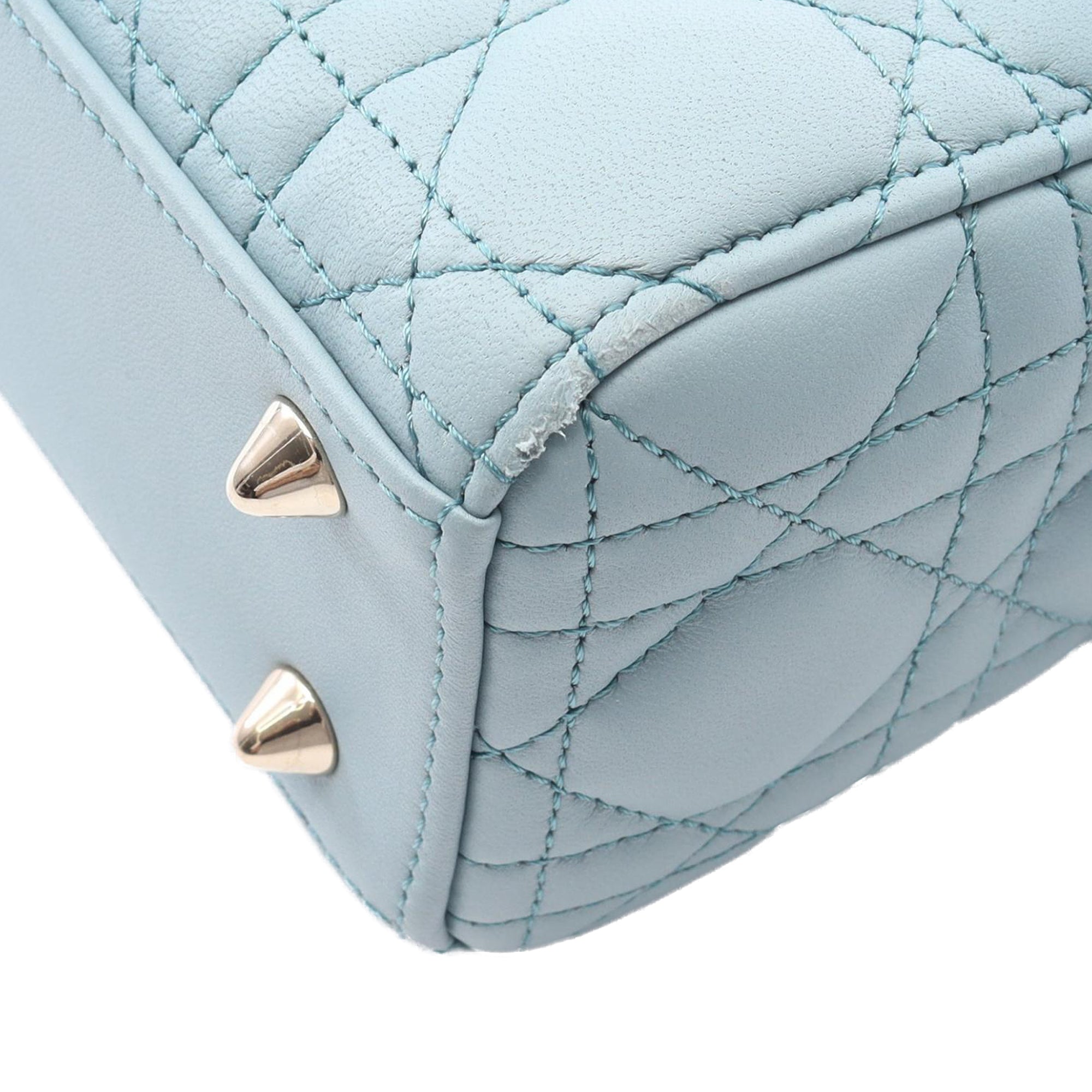 Dior Small Gradient Lambskin Cannage Lady Dior - image 5