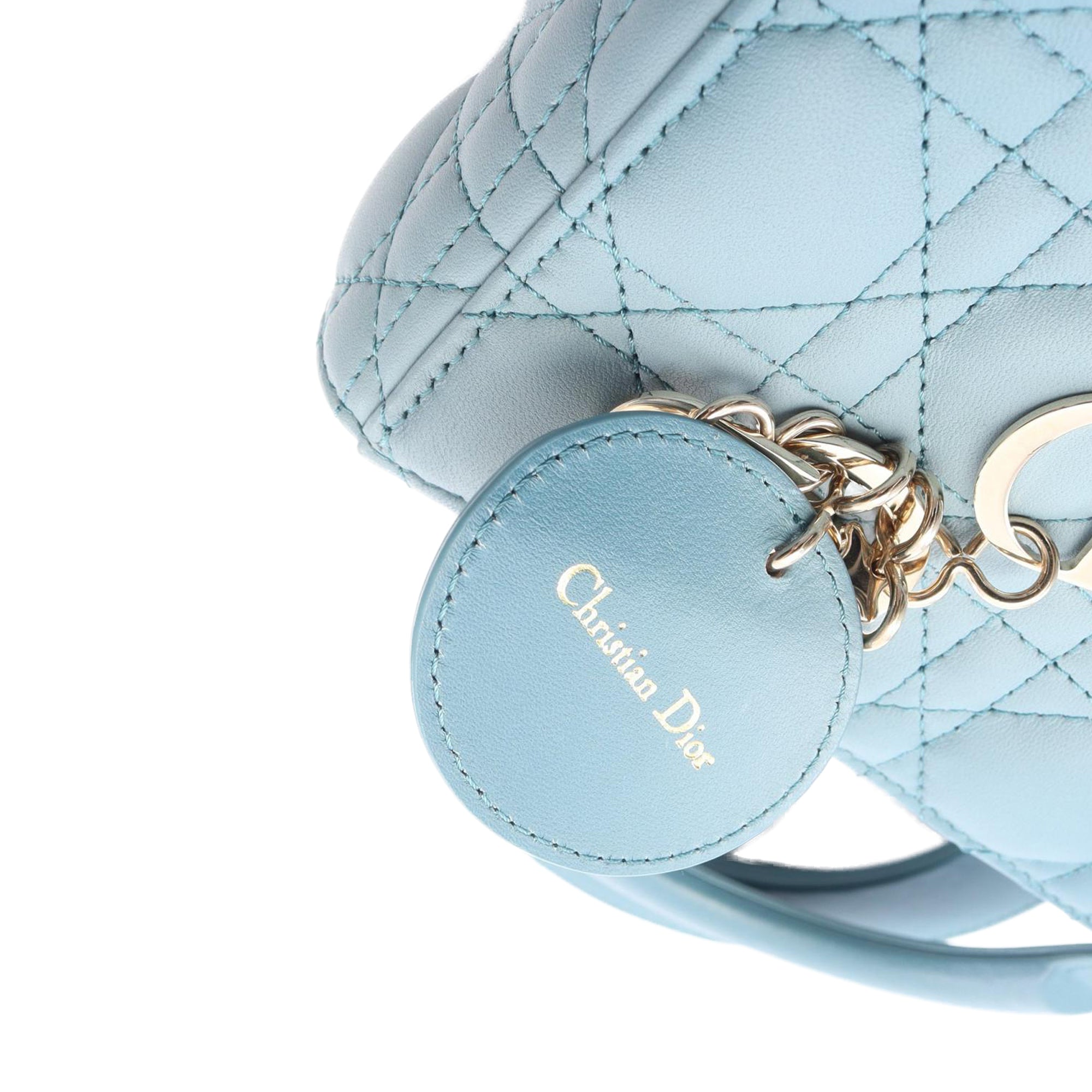 Dior Small Gradient Lambskin Cannage Lady Dior - image 6