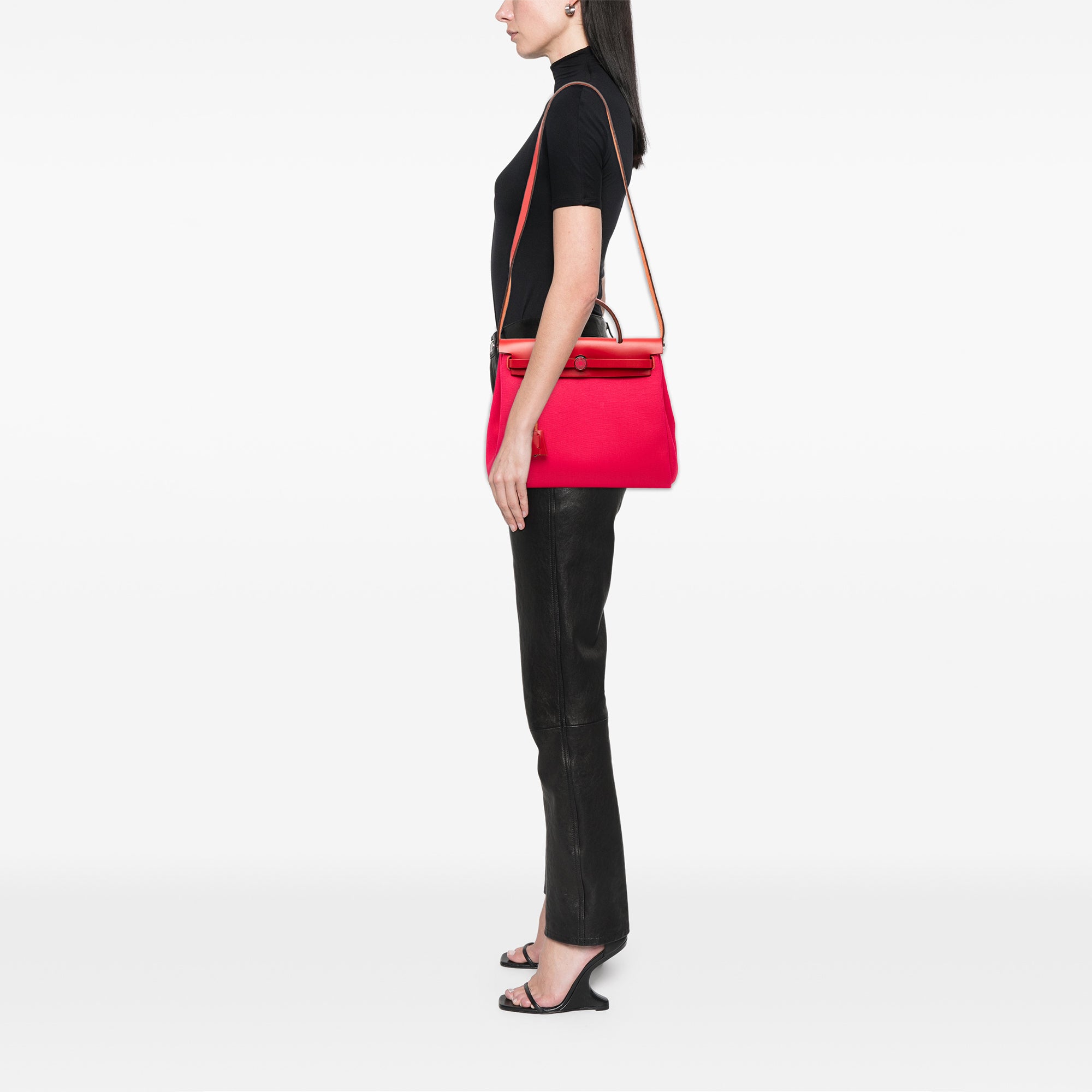 Hermès Toile Herbag Zip 31 Laque - image 7