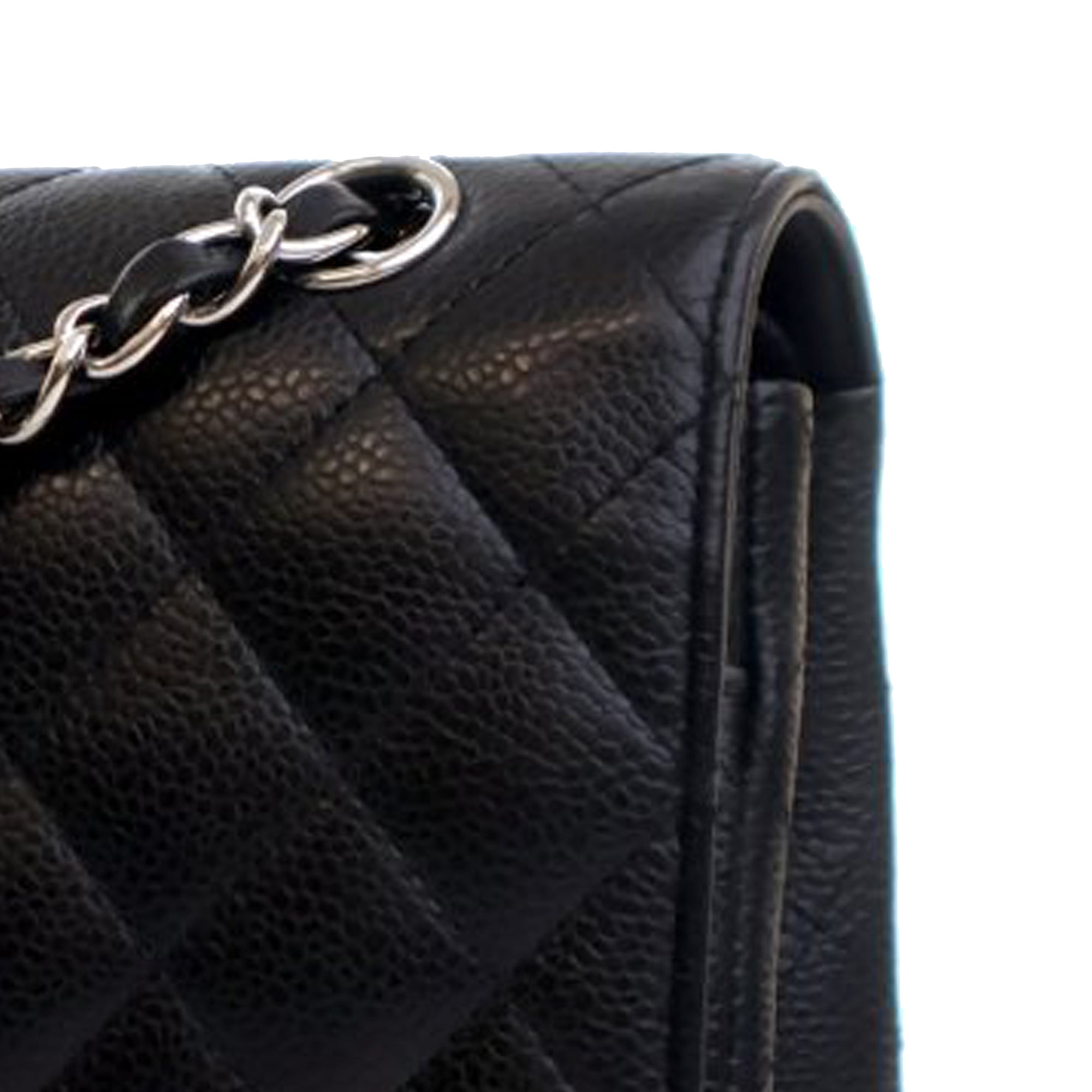 Chanel Medium Classic Caviar Double Flap - image 12