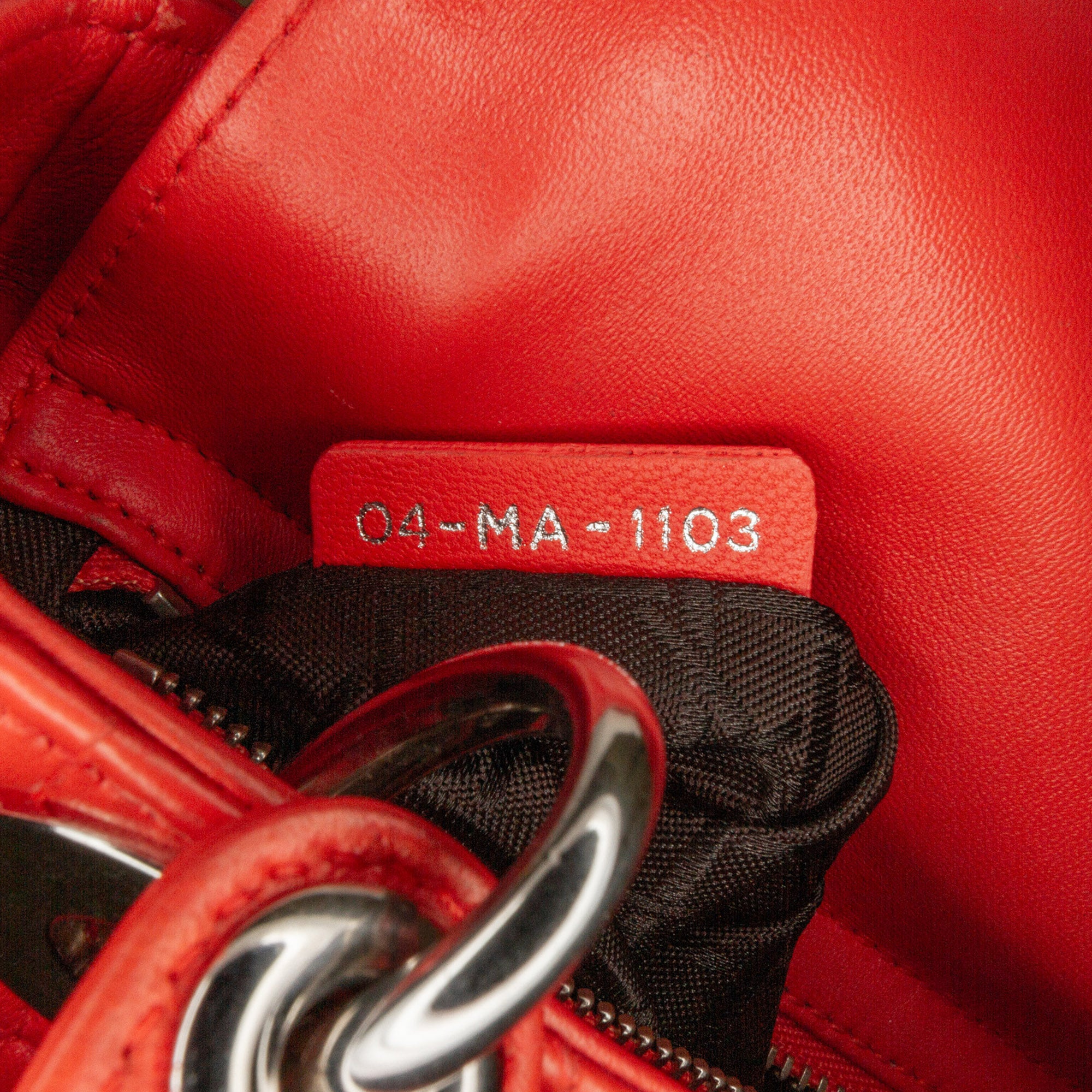 Dior Mini Lambskin Cannage Lady Dior - image 7