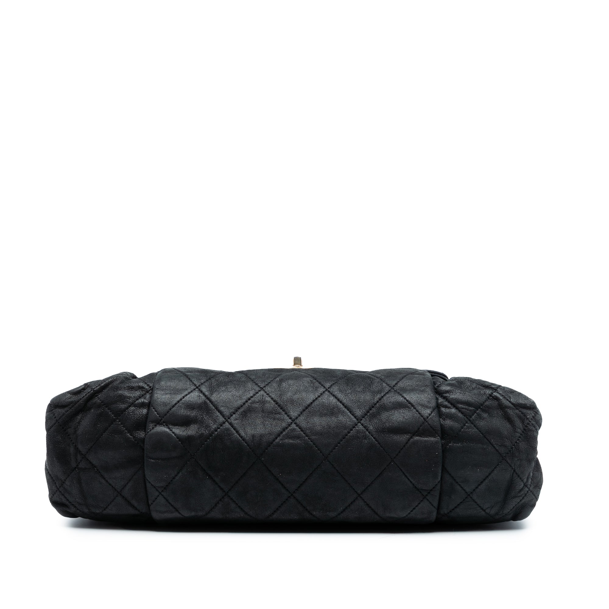 Chanel Large Quilted Iridescent Calfskin Chic Quilt Accordion Flap - image 3