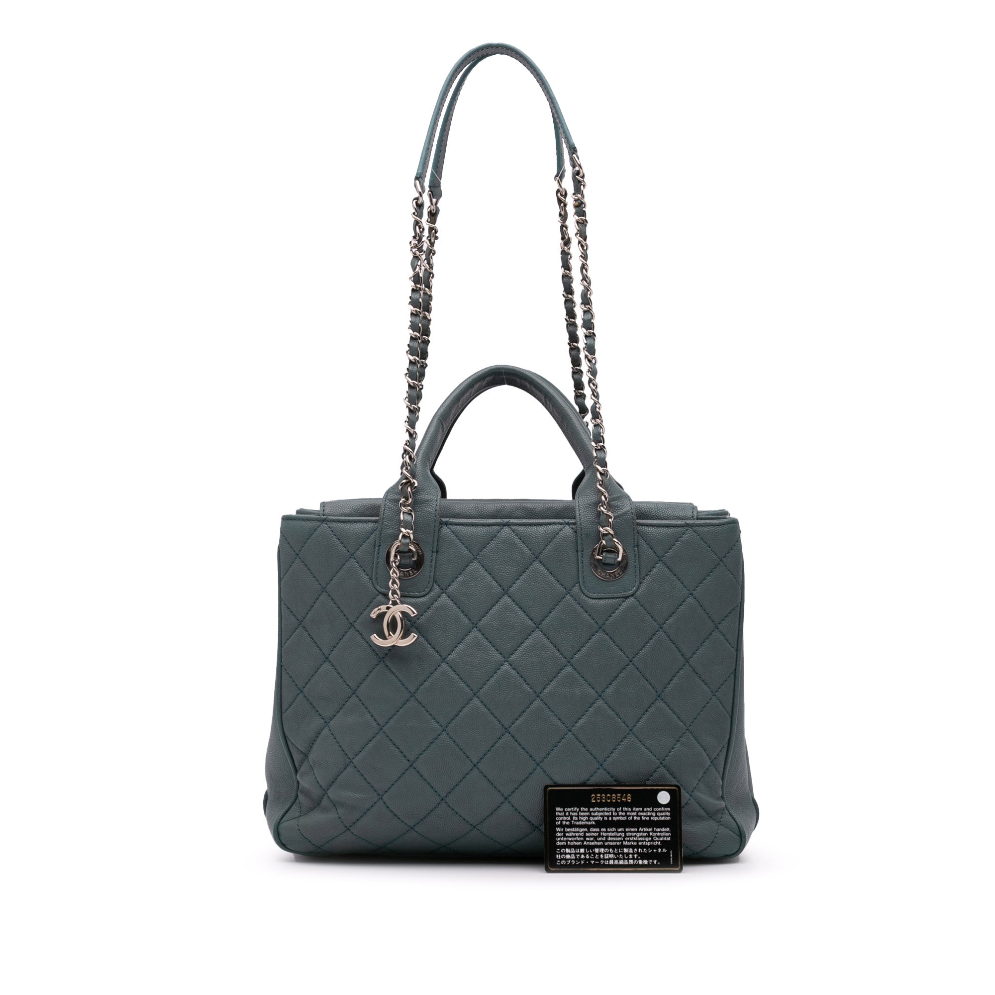 Chanel Medium Quilted Caviar Urban Companion Tote - image 17