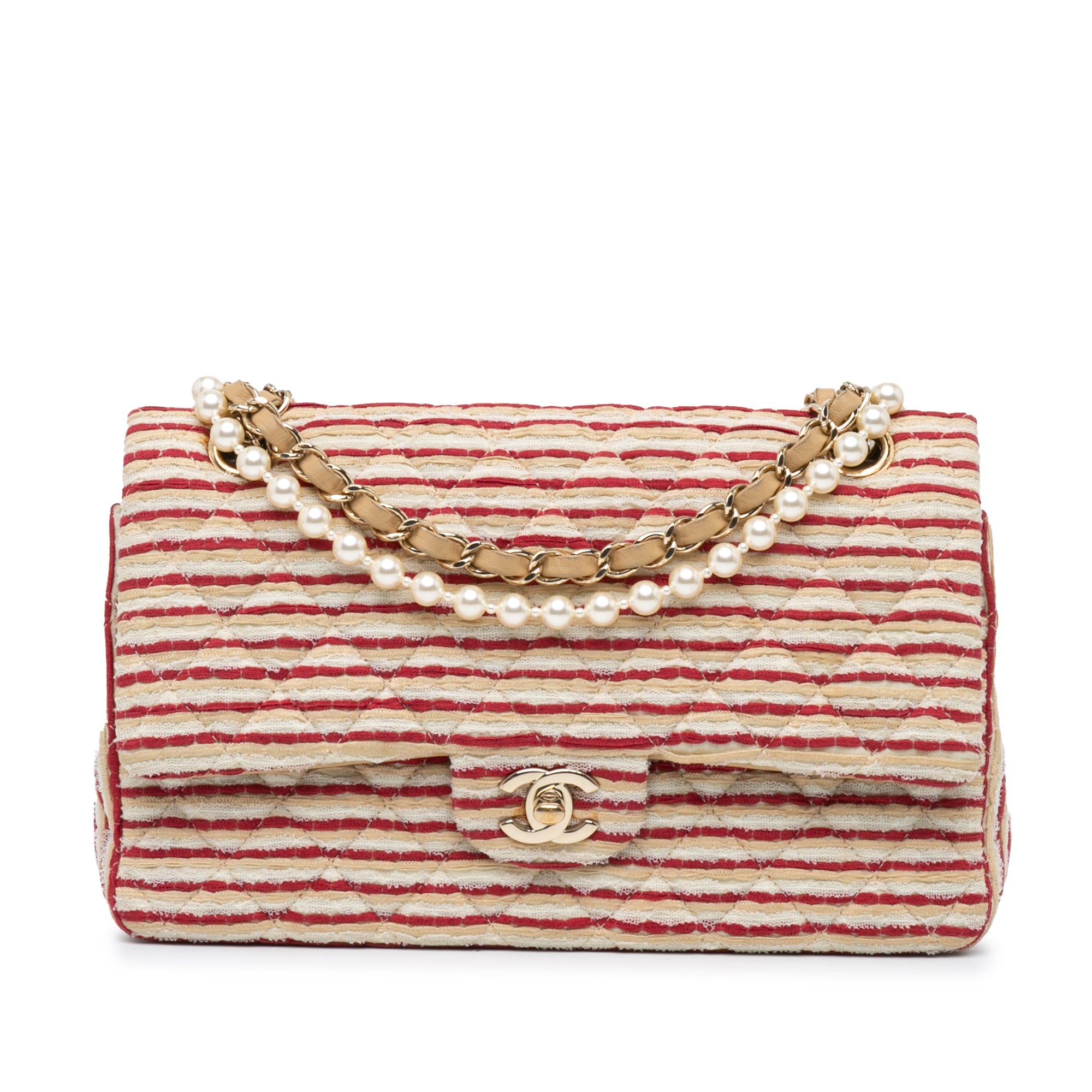 Chanel Medium Classic Jersey Coco Sailor Double Flap - image 1