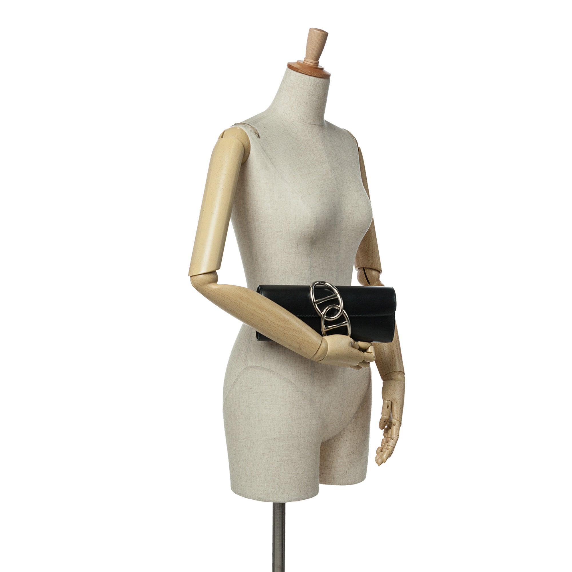 Hermès Tadelakt Egee Clutch - image 7