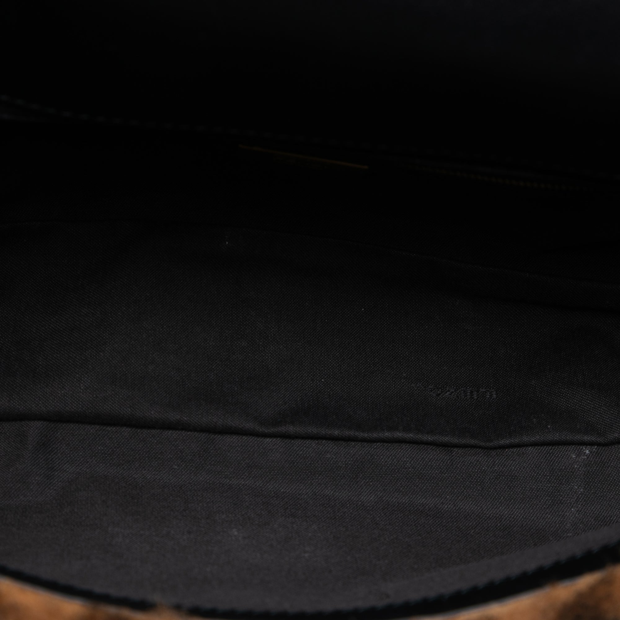 Fendi Medium Zucca Shearling Baguette Satchel - image 4