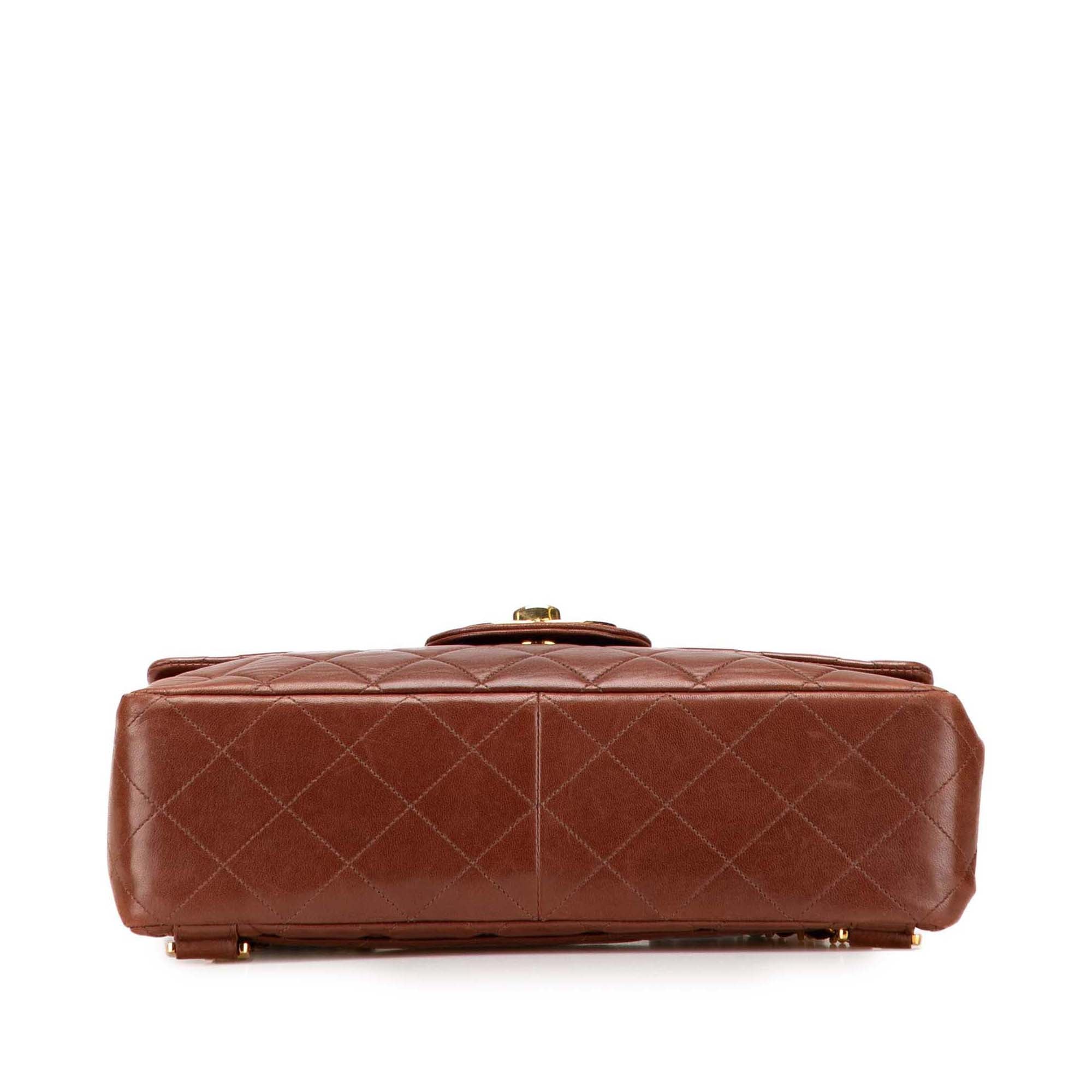 Chanel Jumbo XL Quilted Lambskin Flap Backpack - image 3