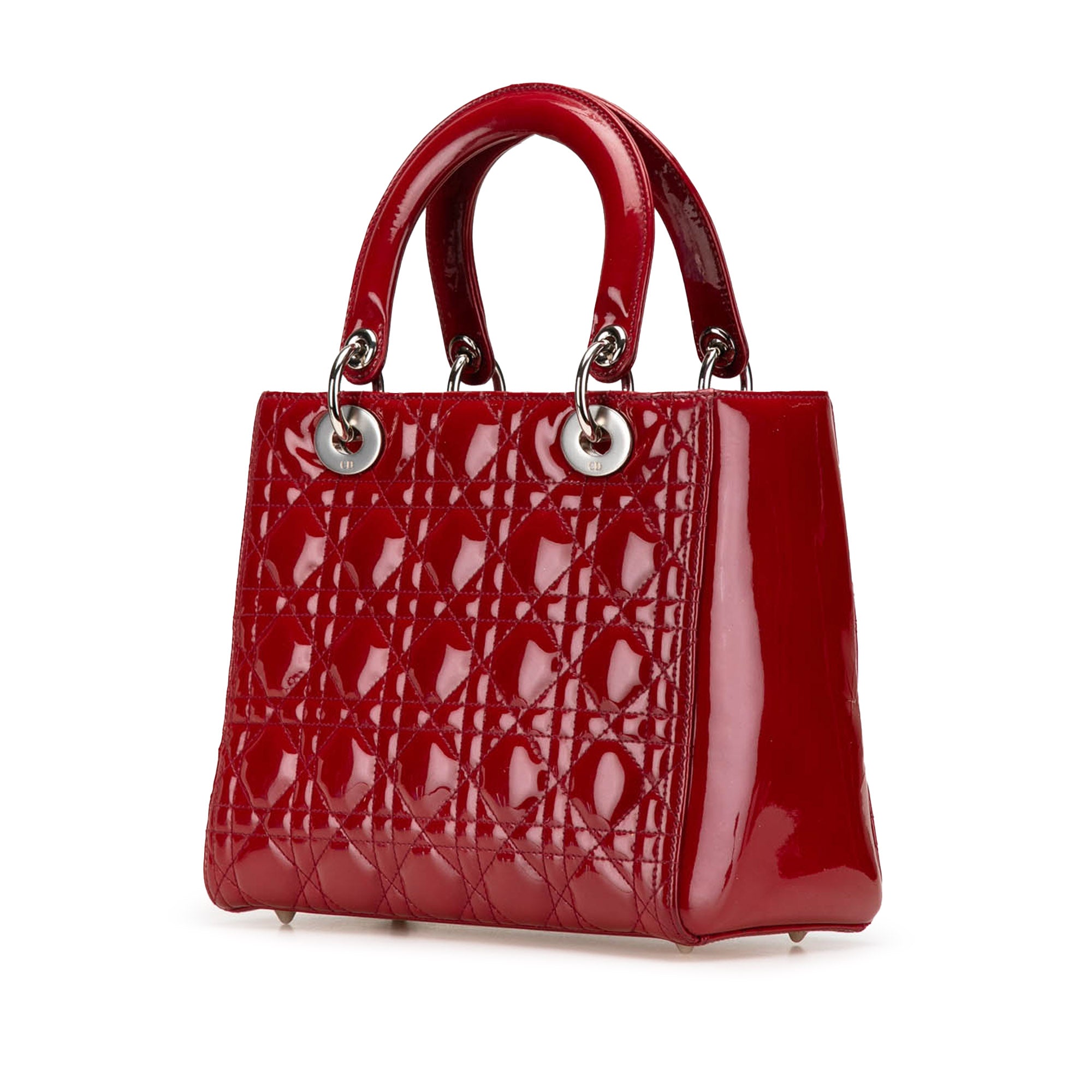 Dior Medium Patent Cannage Lady Dior - image 2