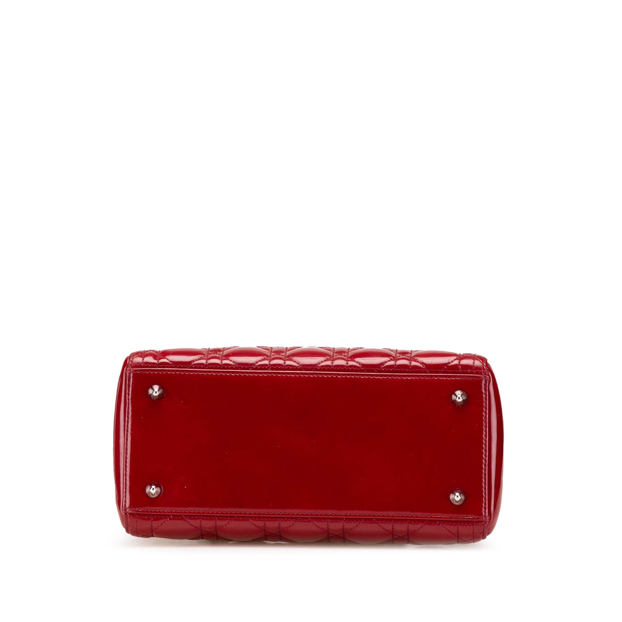 Dior Medium Patent Cannage Lady Dior - image 3