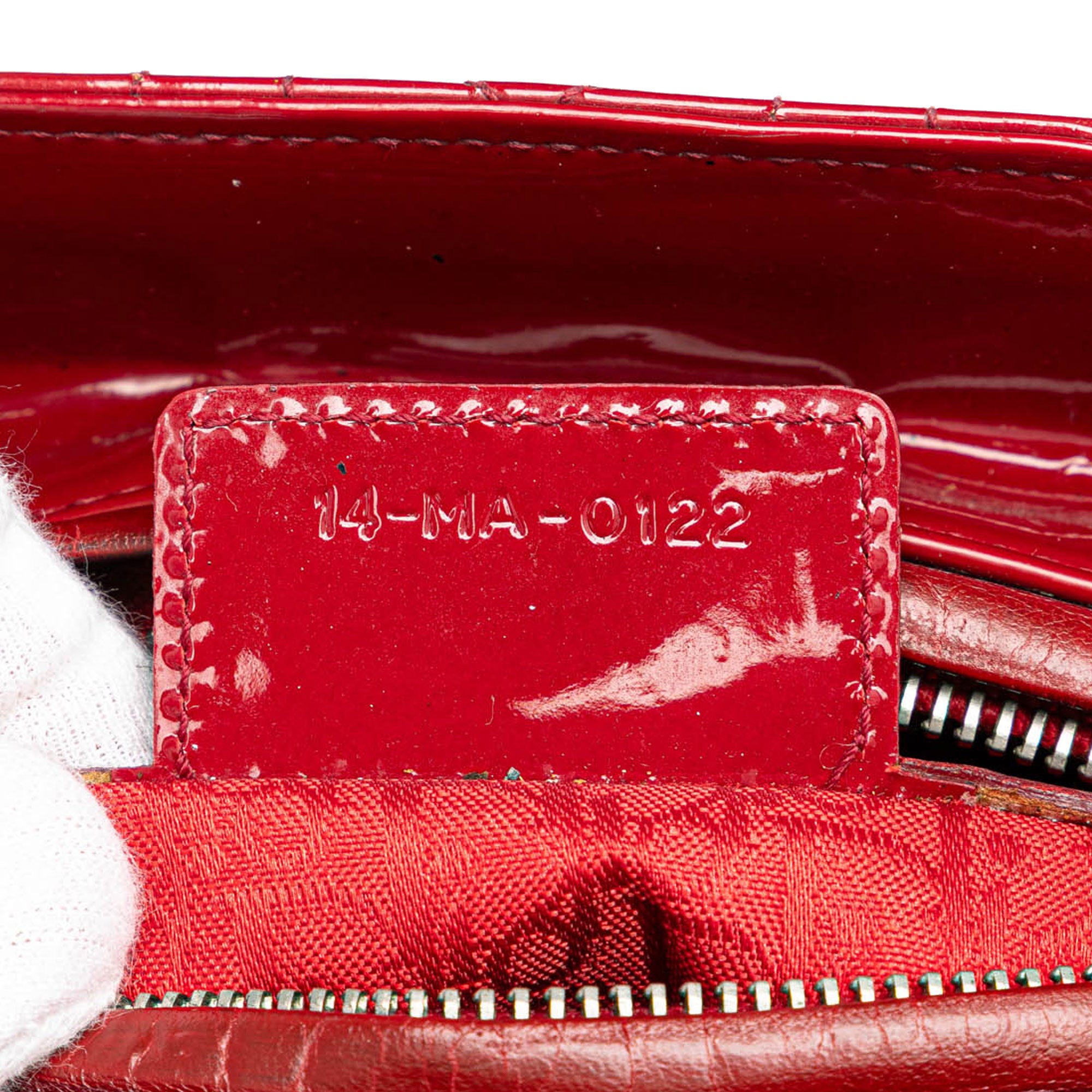 Dior Medium Patent Cannage Lady Dior - image 6