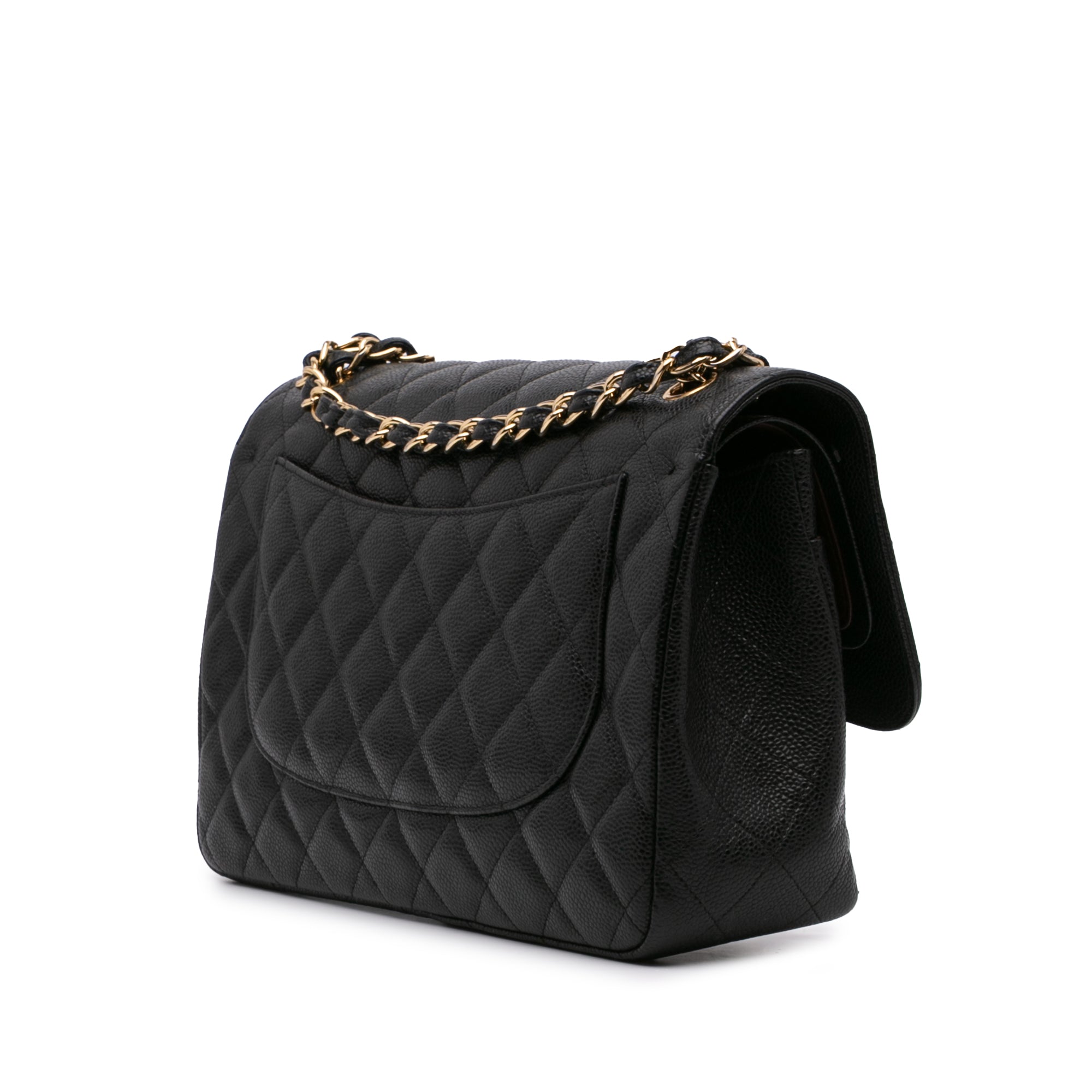 Chanel Jumbo Classic Caviar Double Flap - image 2