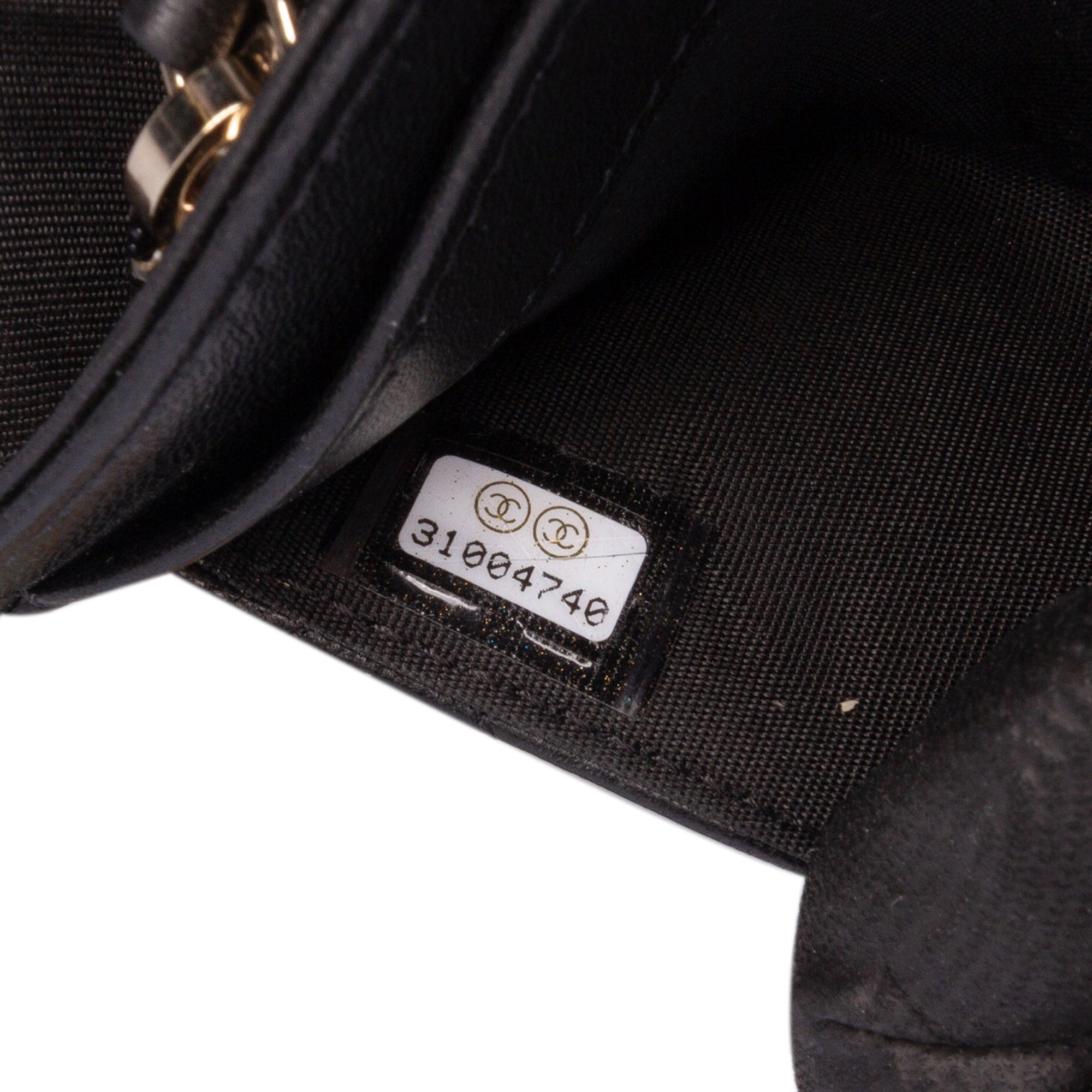 Chanel CC Quilted Shiny Lambskin Ribbon Long Clutch on Chain - image 6