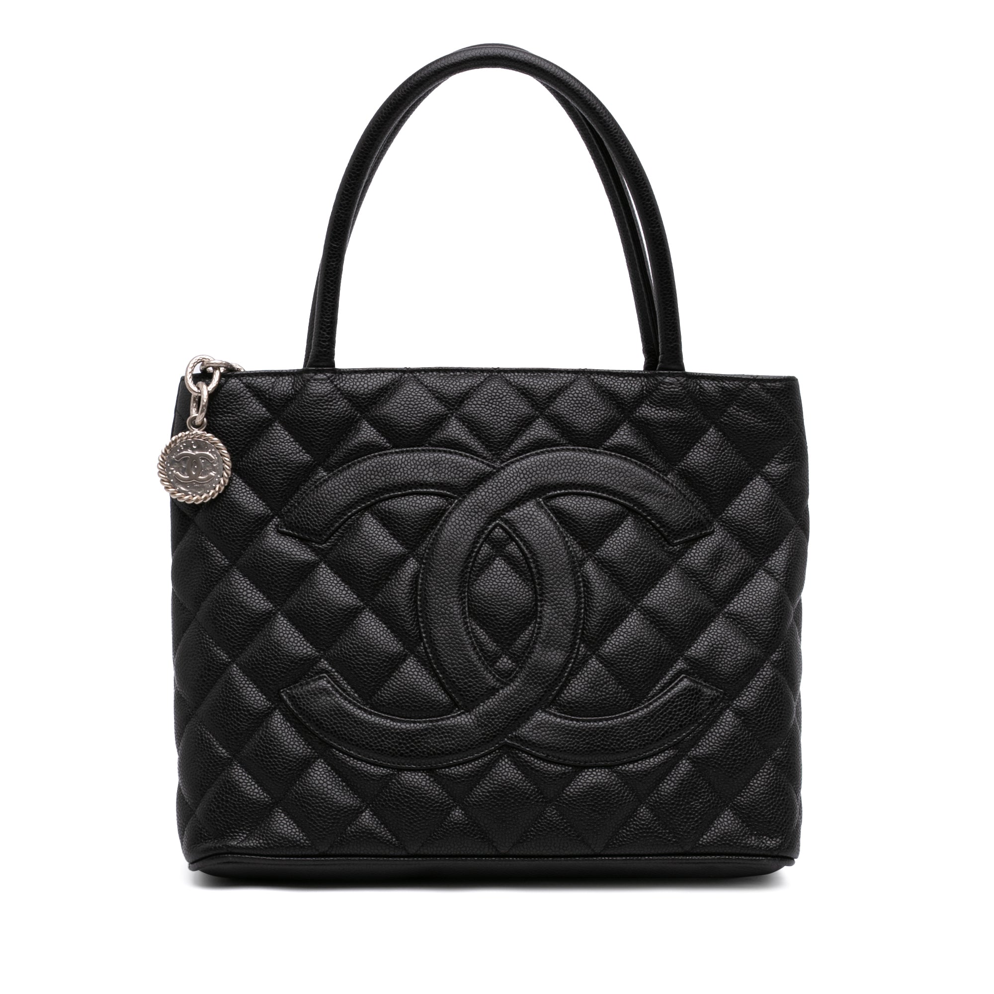 Chanel Caviar Medallion Tote - image 1