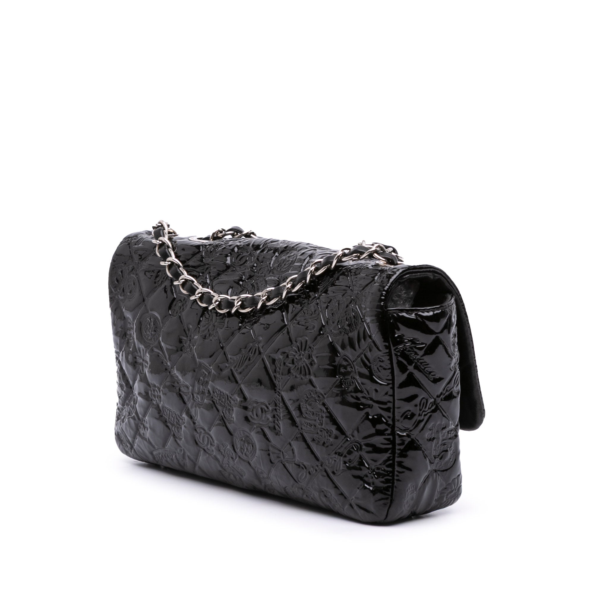 Chanel Medium Patent Lucky Symbols Flap - image 2