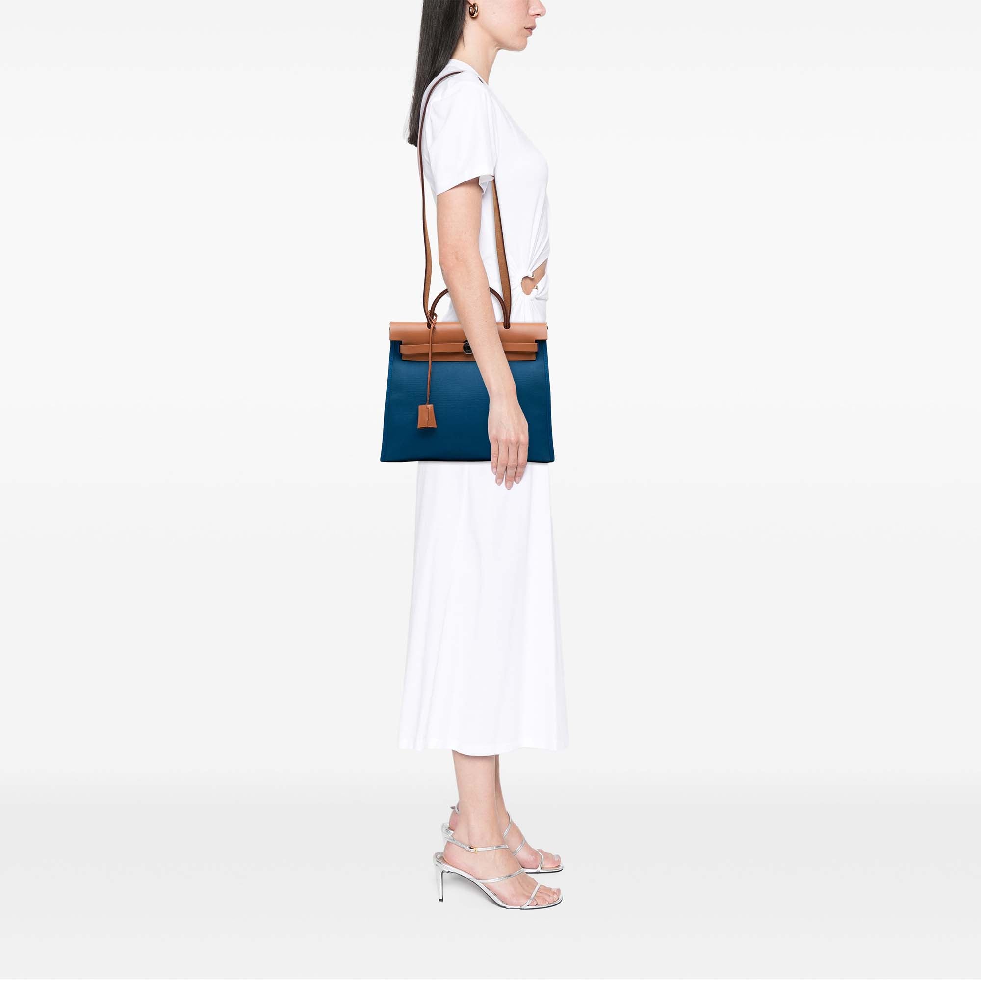 Hermès Toile Herbag Zip 31 - image 6