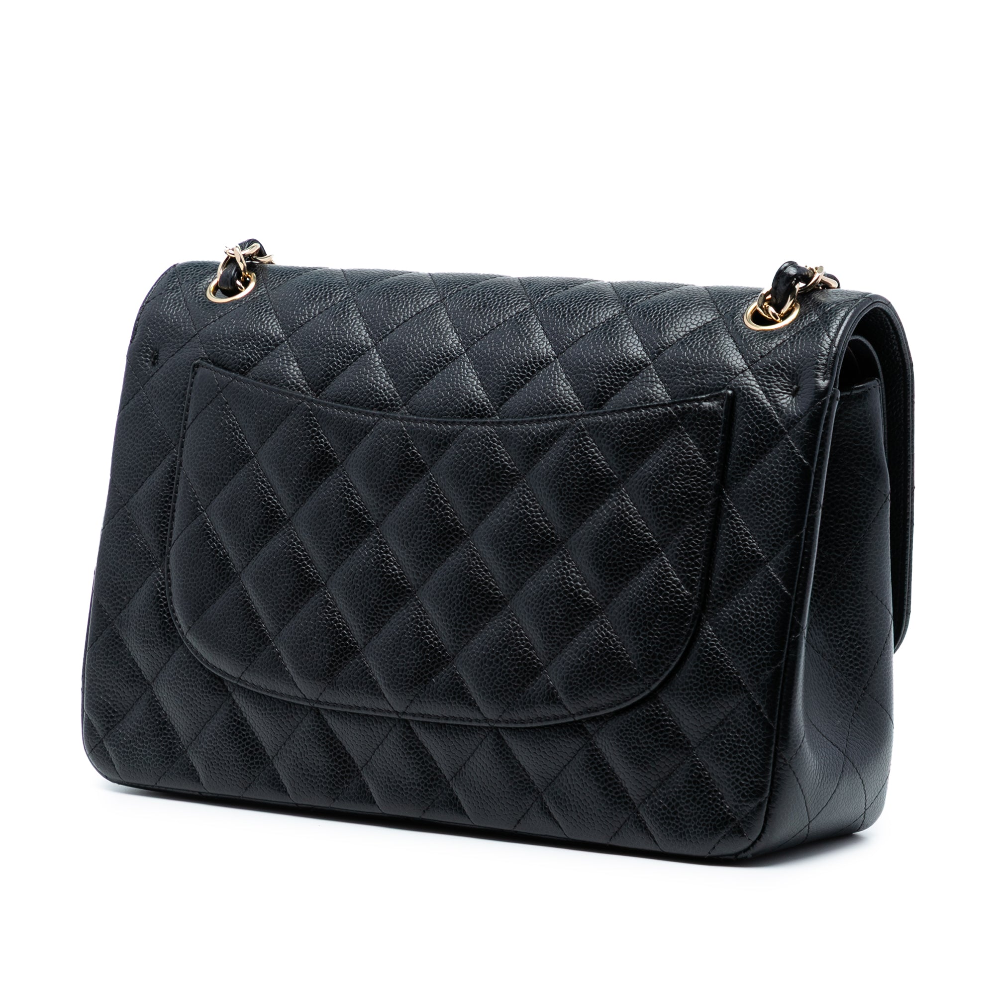 Chanel Jumbo Classic Caviar Double Flap - image 2