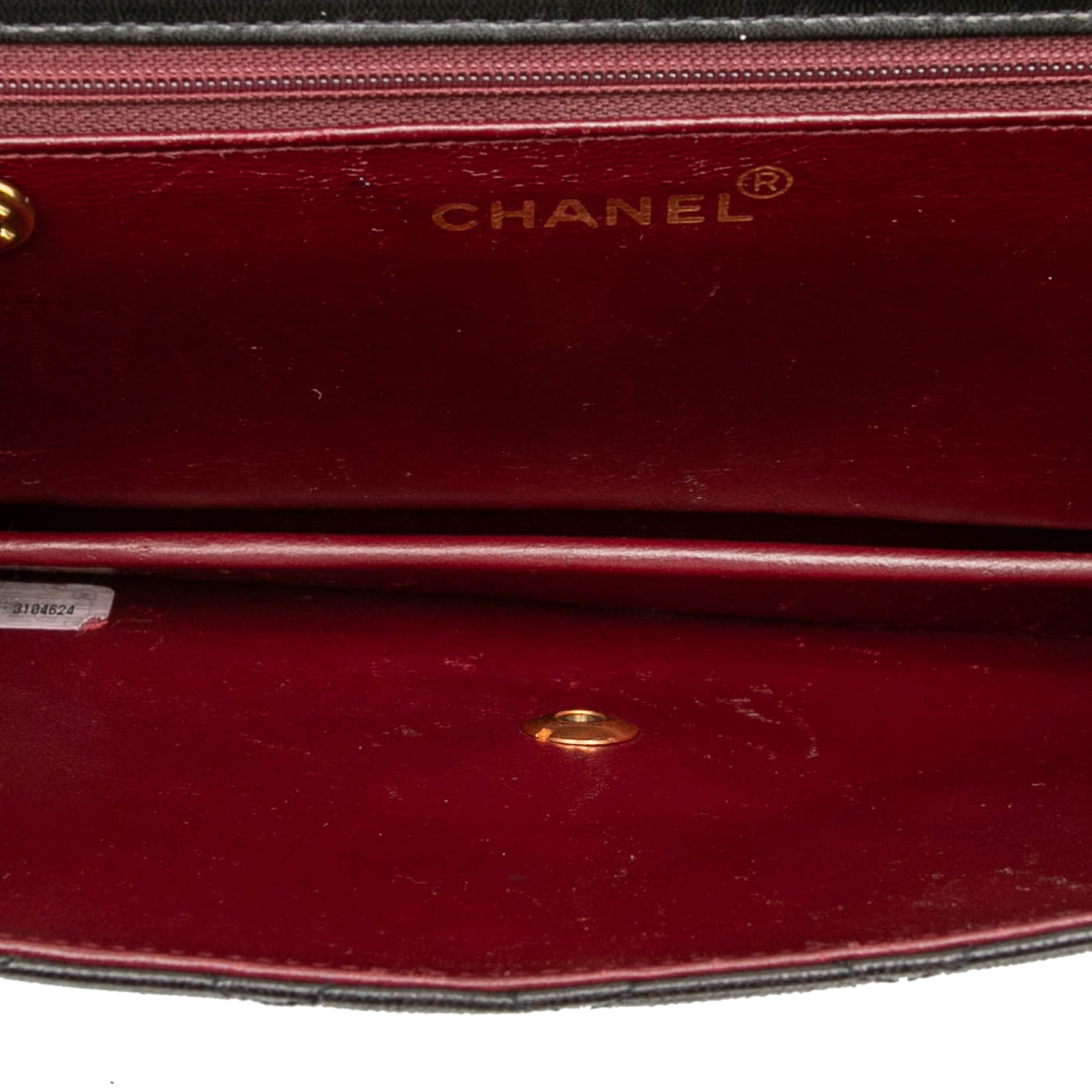 Chanel Small CC Quilted Lambskin Single Flap - image 4