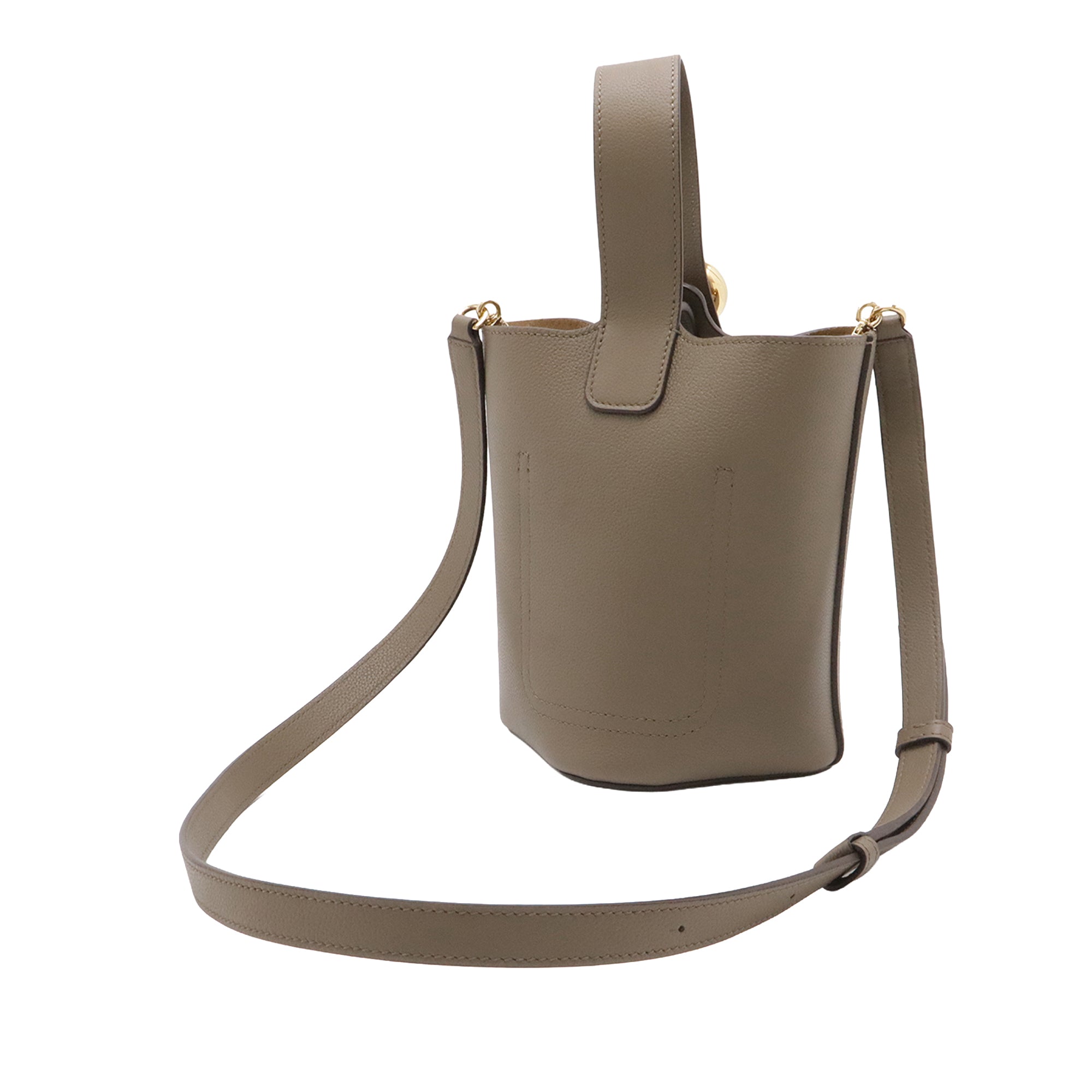 LOEWE Mini Leather Pebble Bucket Bag - image 2