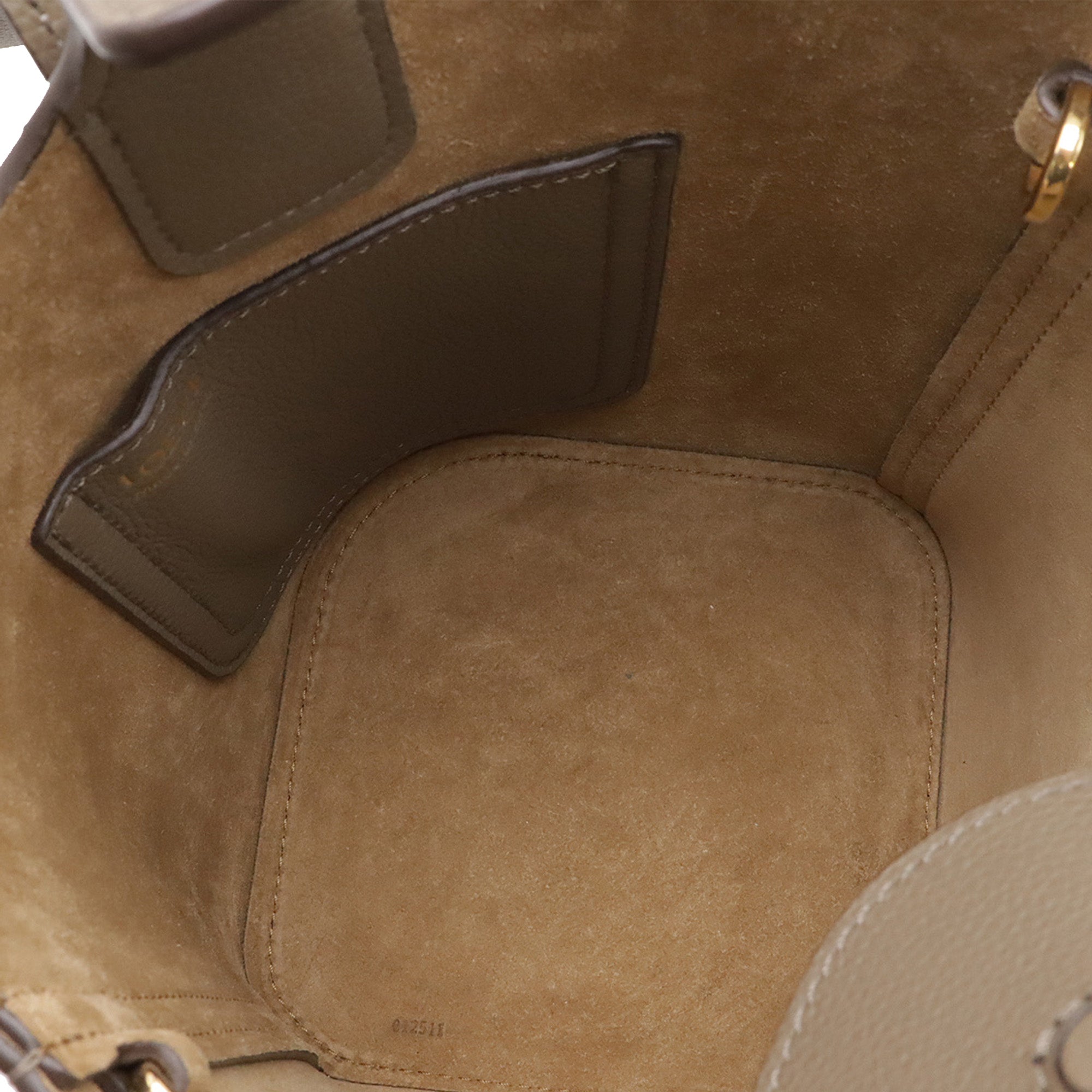 LOEWE Mini Leather Pebble Bucket Bag - image 3