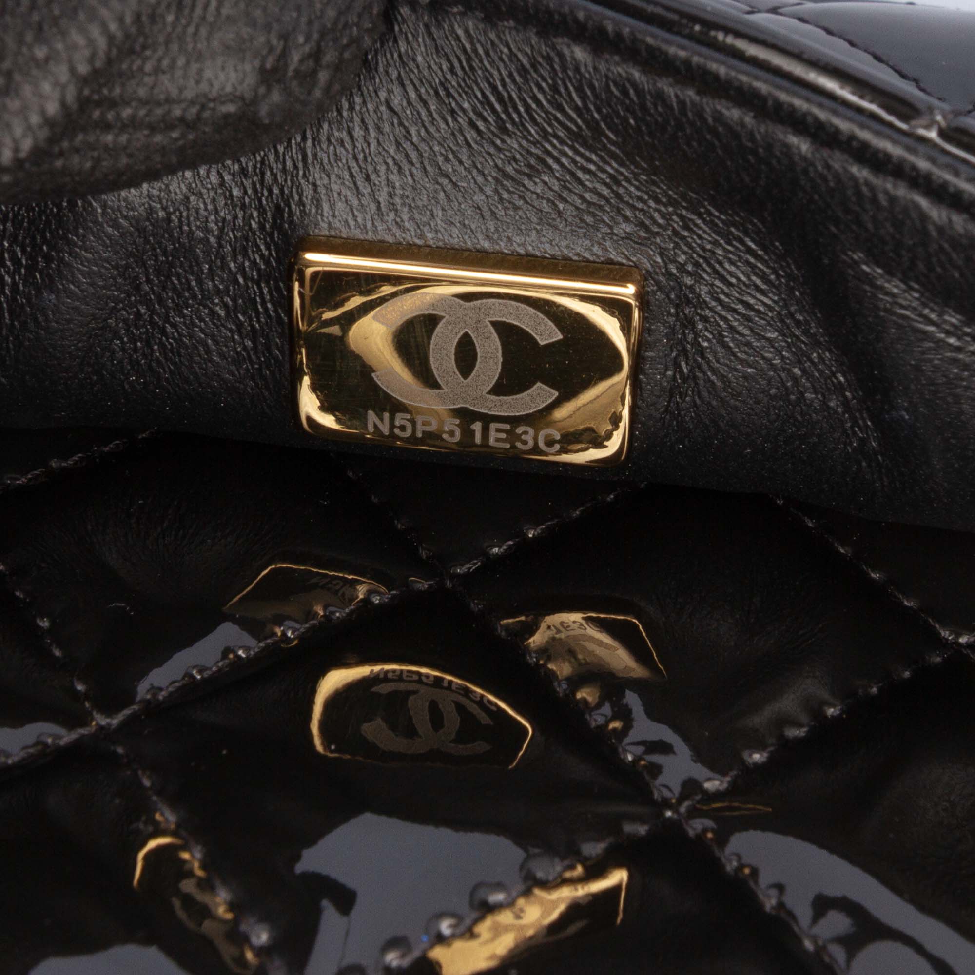 Chanel CC Quilted Patent Frame Flap - image 5