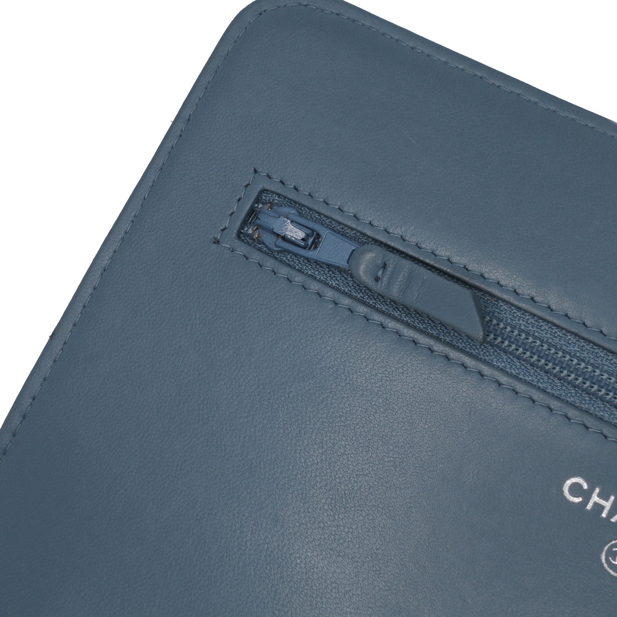 Chanel CC Quilted Lambskin Double Stitch Wallet On Chain - image 7