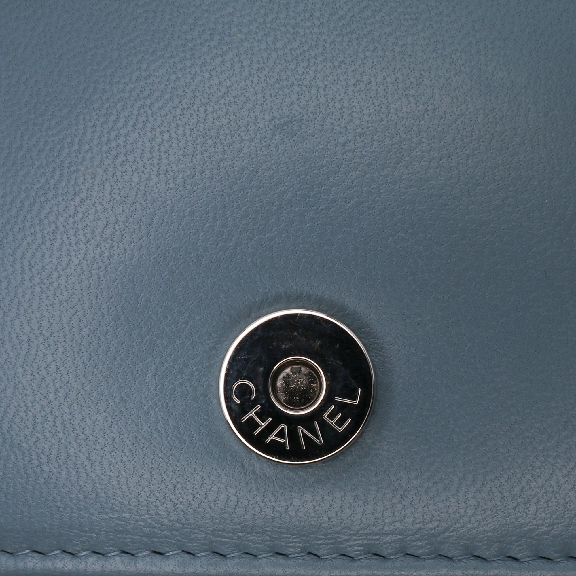 Chanel CC Quilted Lambskin Double Stitch Wallet On Chain - image 8