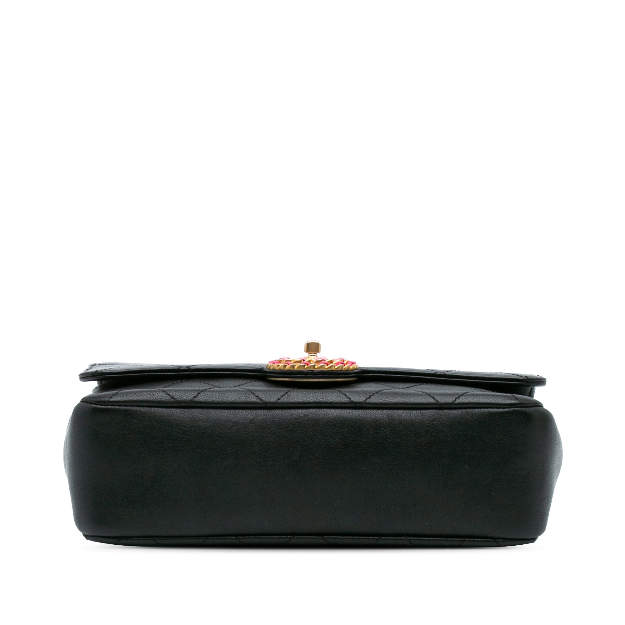 Chanel Quilted Calfskin CC Chain Logo Crossbody - image 3