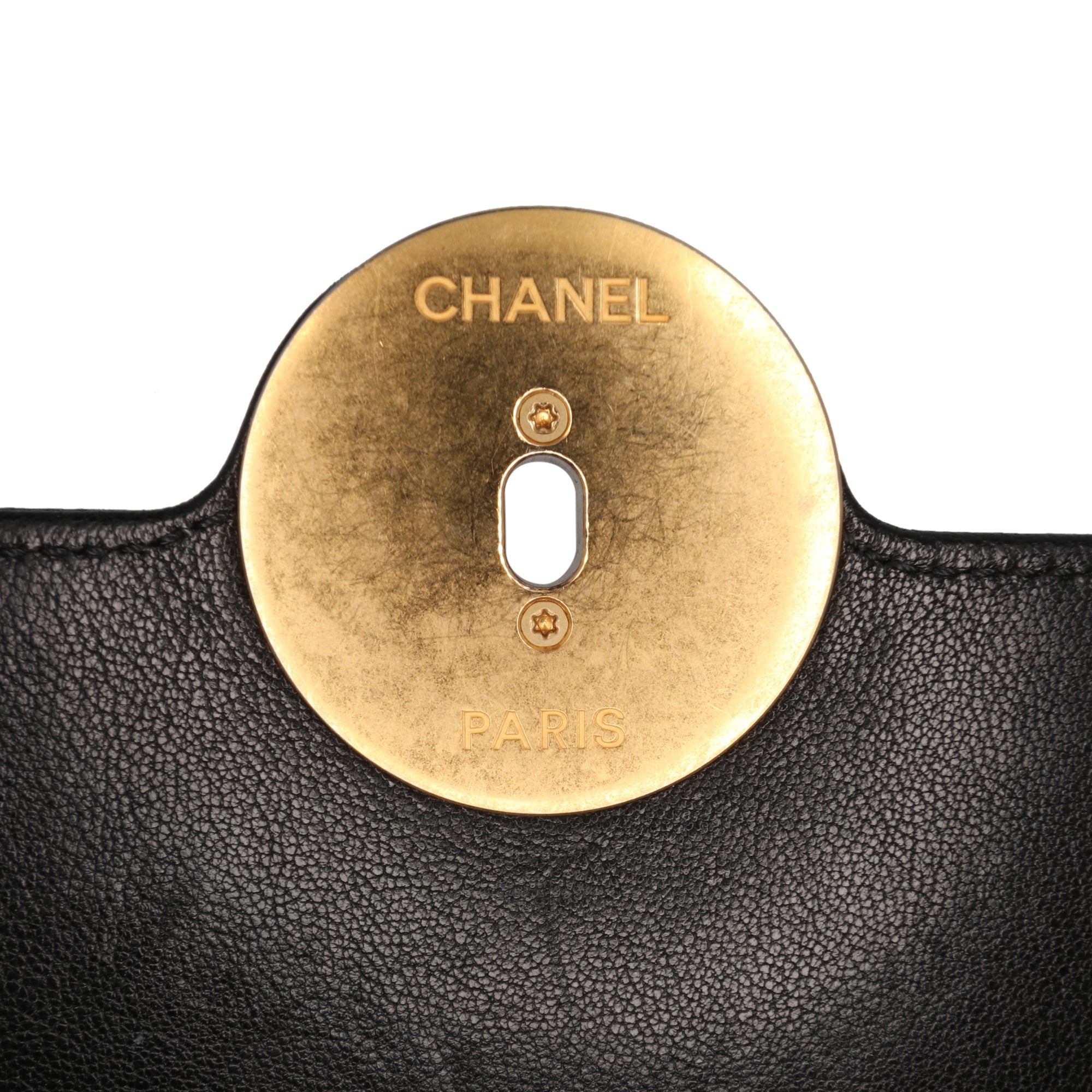 Chanel Quilted Calfskin CC Chain Logo Crossbody - image 7
