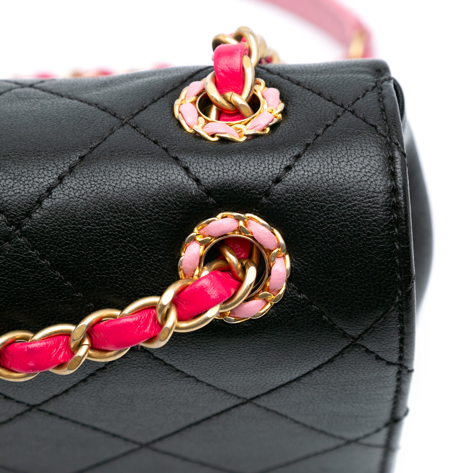 Chanel Quilted Calfskin CC Chain Logo Crossbody - image 8